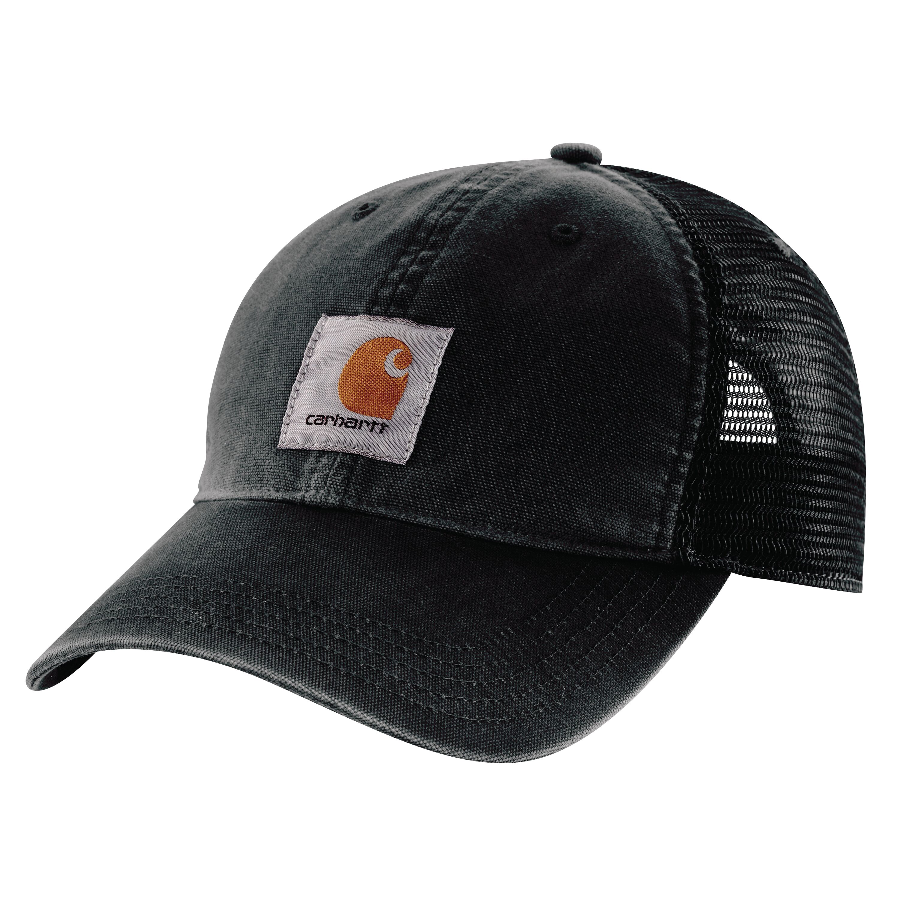 Gorra de béisbol de algodón negro para hombre Carhartt