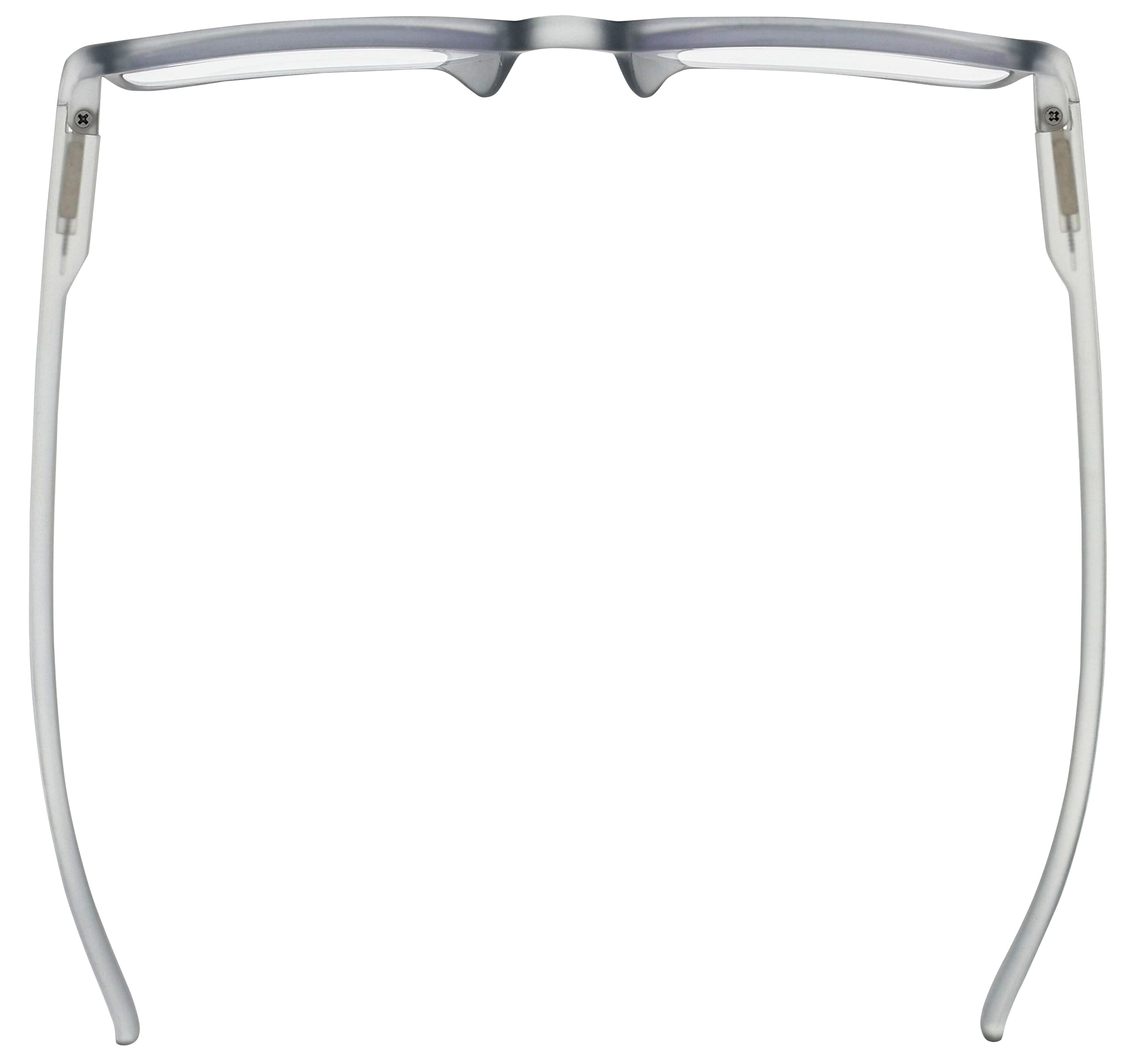 Lentes de lectura plásticos gris unisex para adultos Hillman 1HE88756