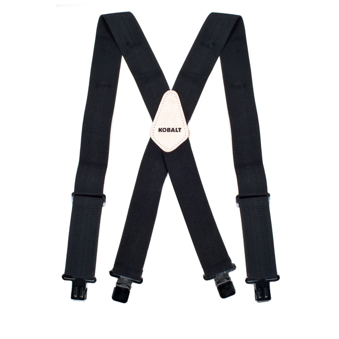 Tirantes de poliéster negros unisex para adultos de Kobalt - Talla única para todos KB111B