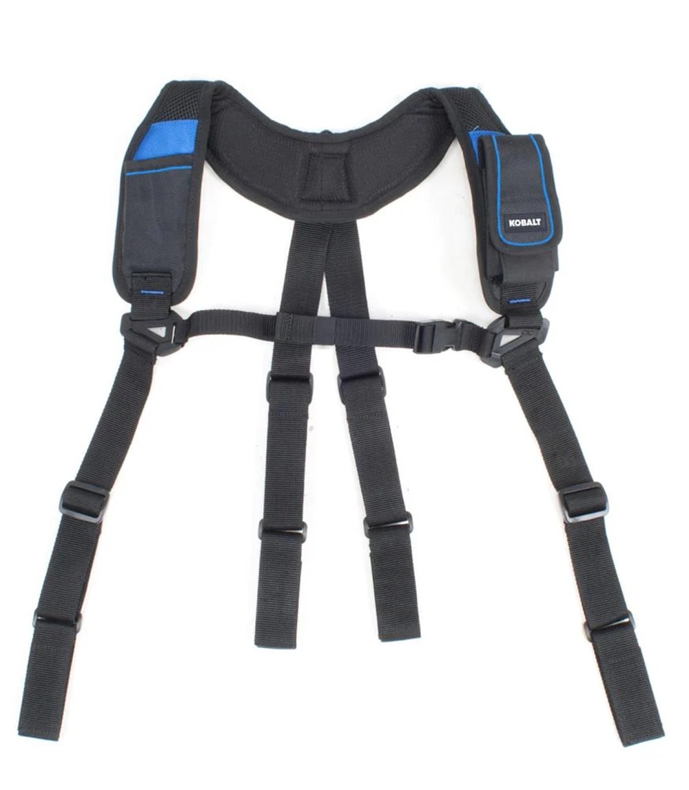 Tirantes de poliéster negro unisex para adultos de Kobalt - Talla X-Grande KB5132