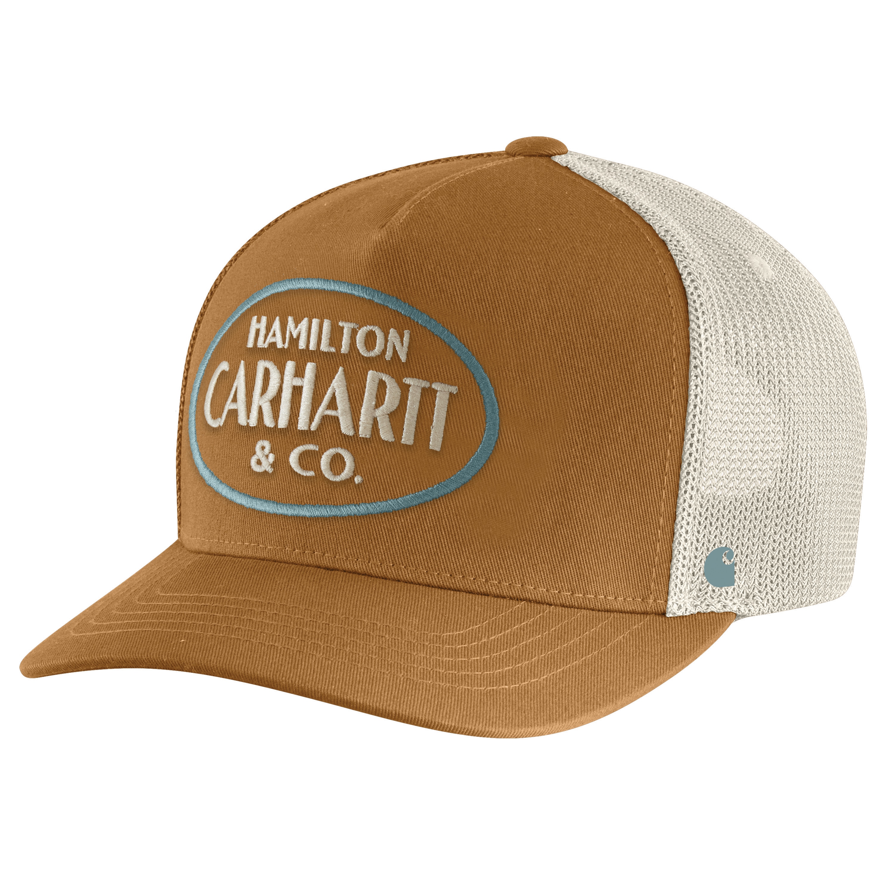 Gorra de béisbol de algodón/poliéster marrón de Carhartt para hombre
