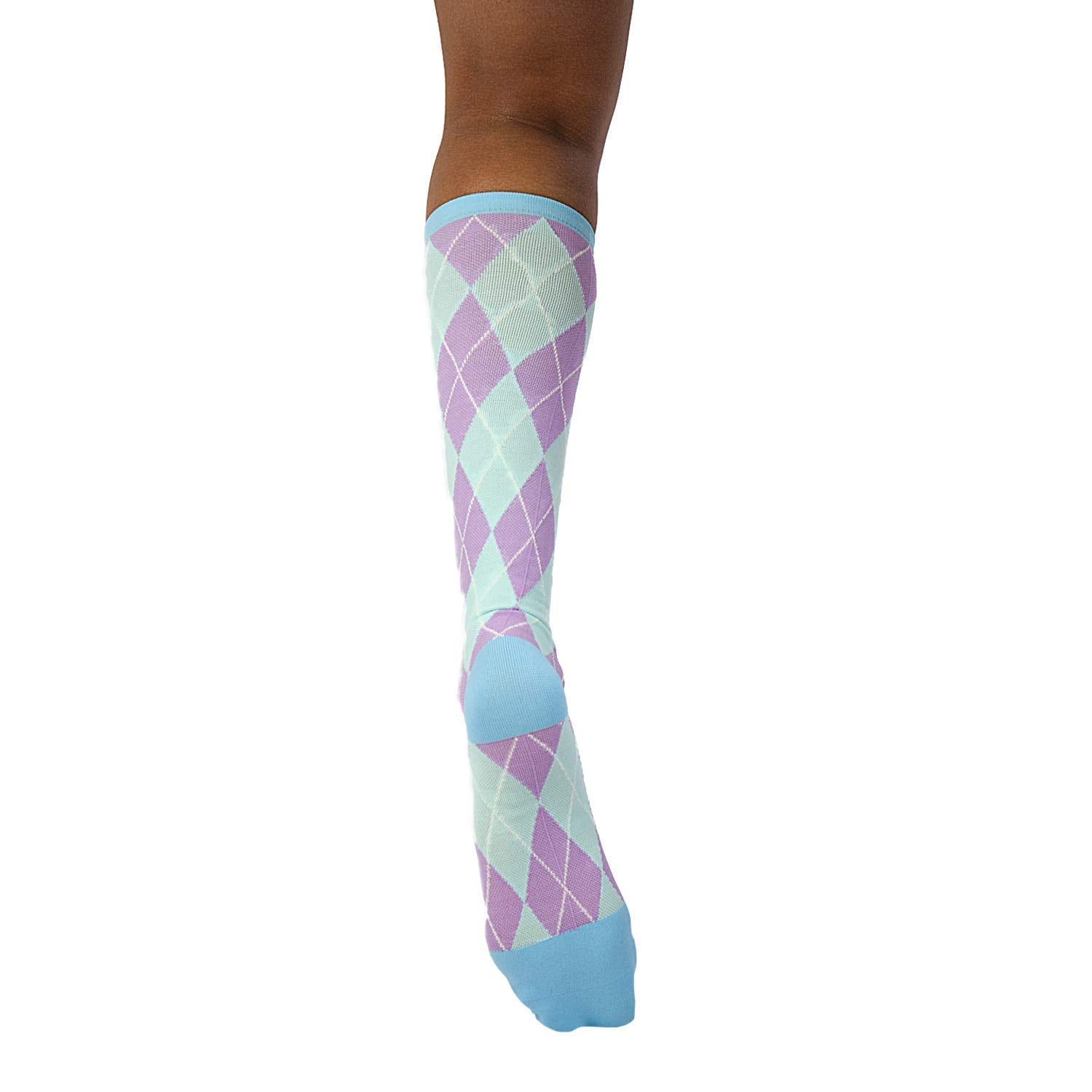 Calcetines de nylon sobre la pantorrilla unisex para jóvenes en talla única, paquete de 6