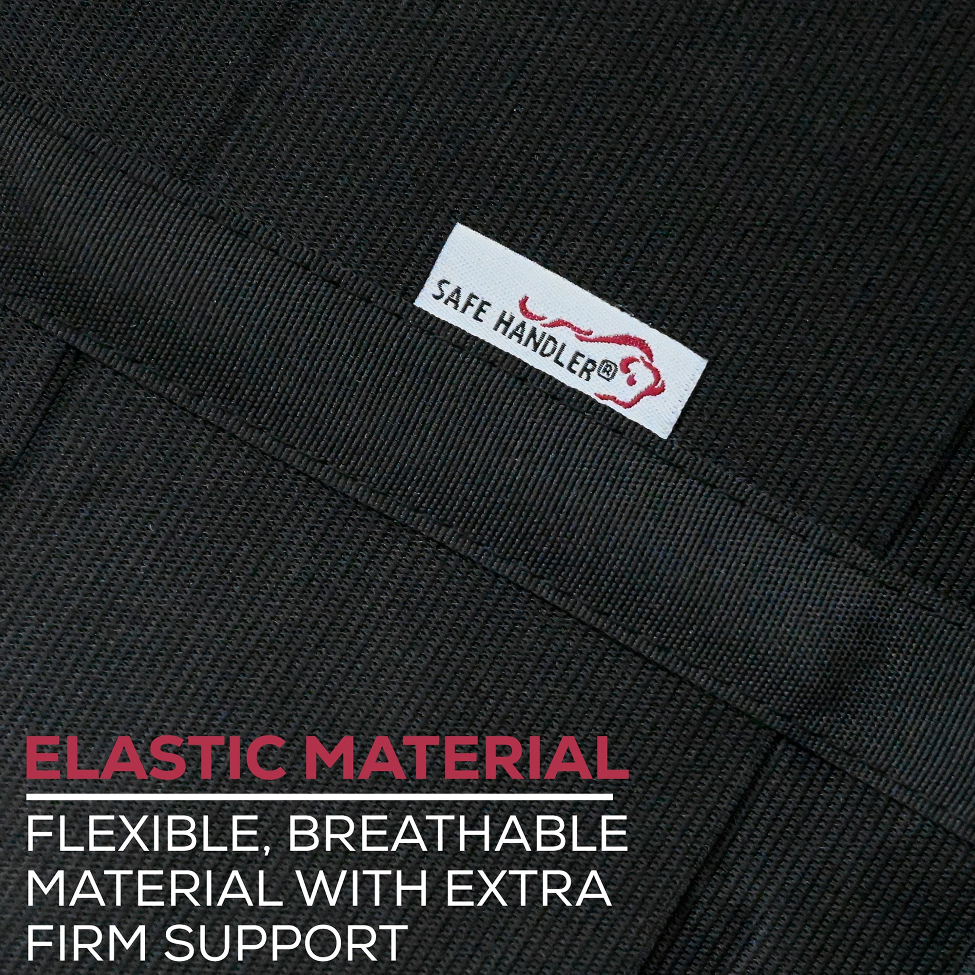 Faja para la espalda BISON LIFE para adultos unisex color negro de polipropileno/spandex - Mediana BLSH-ES-M-2LB