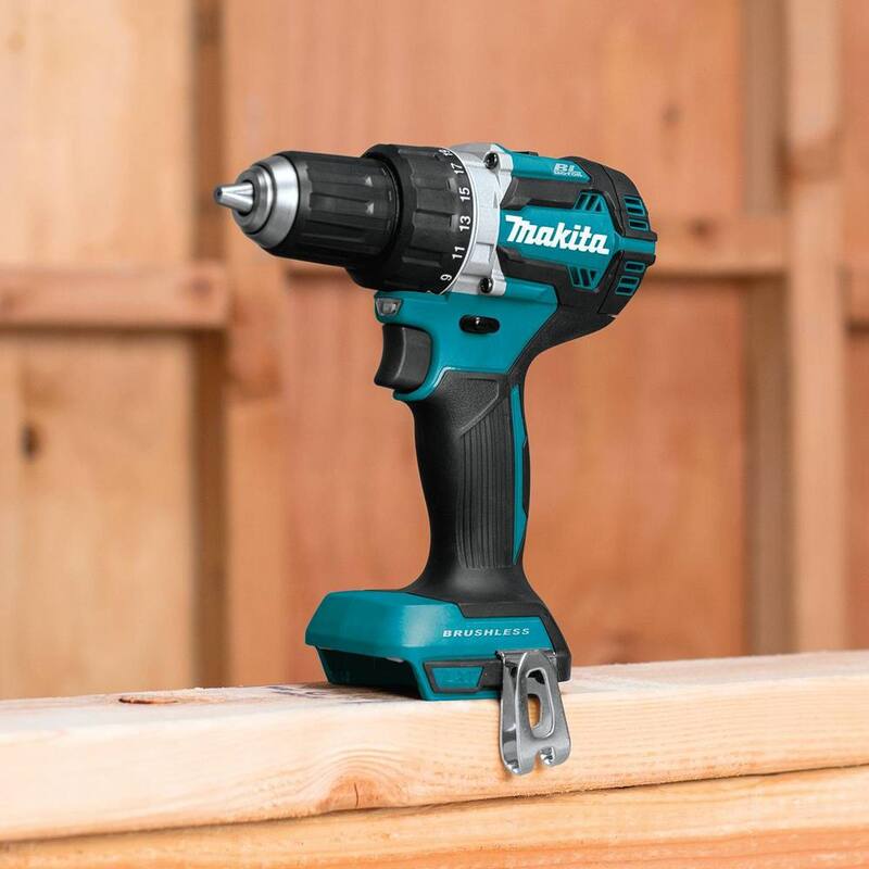 Makita 18V LXT Taladro Inalámbrico de iones de litio sin escobillas de 1/2 pulgadas (Herramienta solamente) - XFD12Z