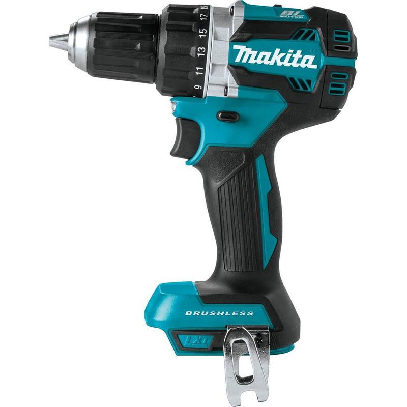 Makita 18V LXT Taladro Inalámbrico de iones de litio sin escobillas de 1/2 pulgadas (Herramienta solamente) - XFD12Z