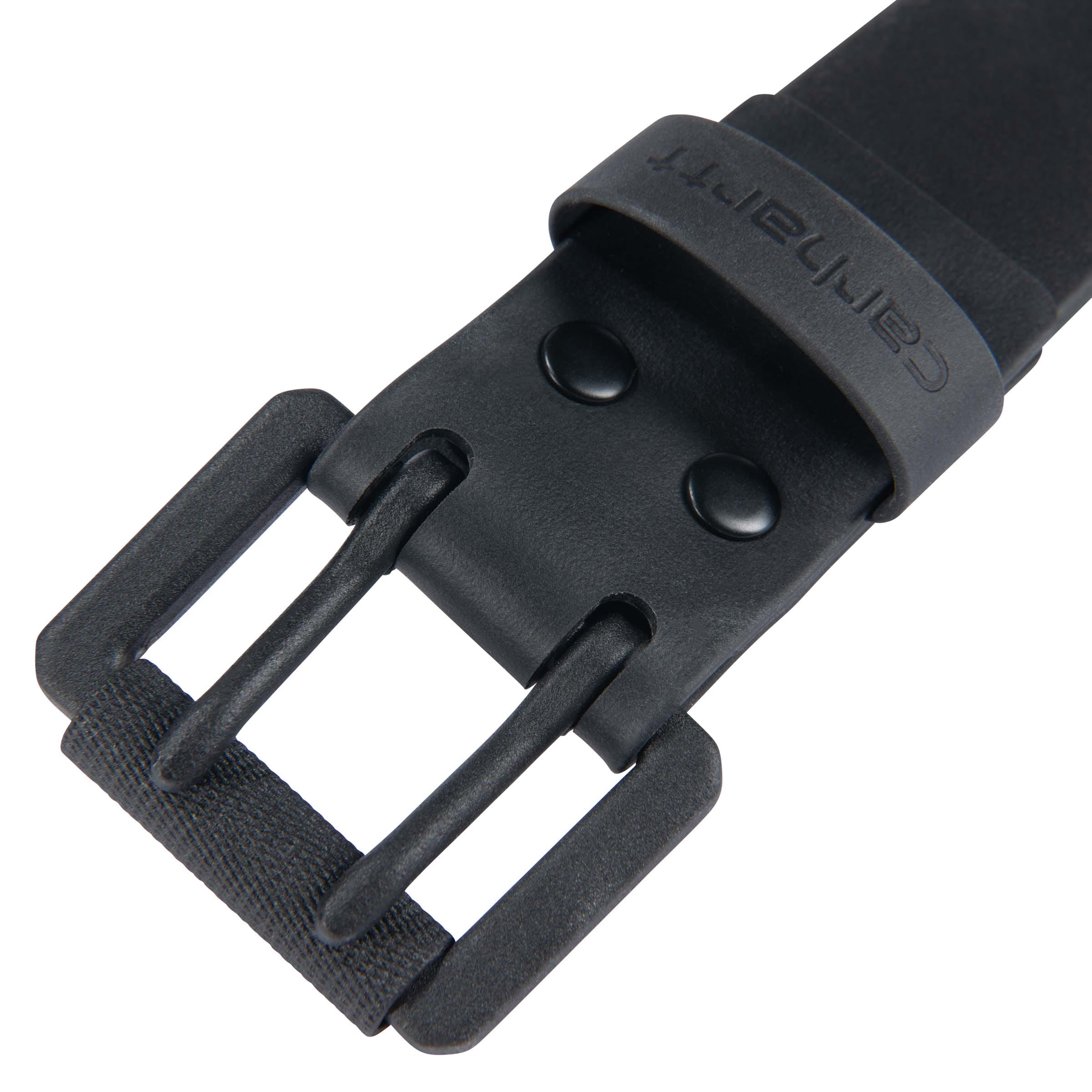 Cinturón de hule negro unisex para adultos de Carhartt - Grande