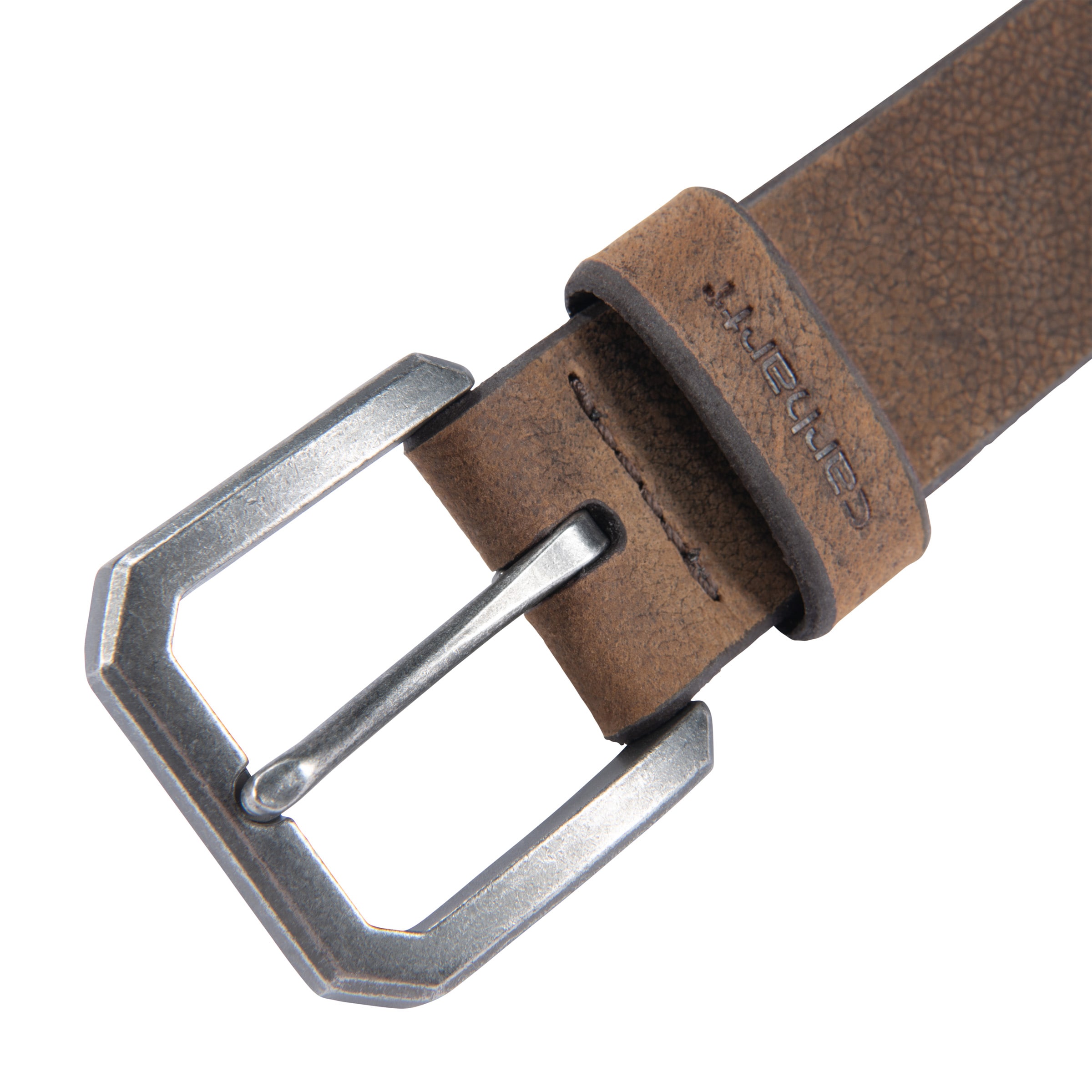 Cinturón de cuero y nylon marrón unisex para adultos de Carhartt - Talla Grande