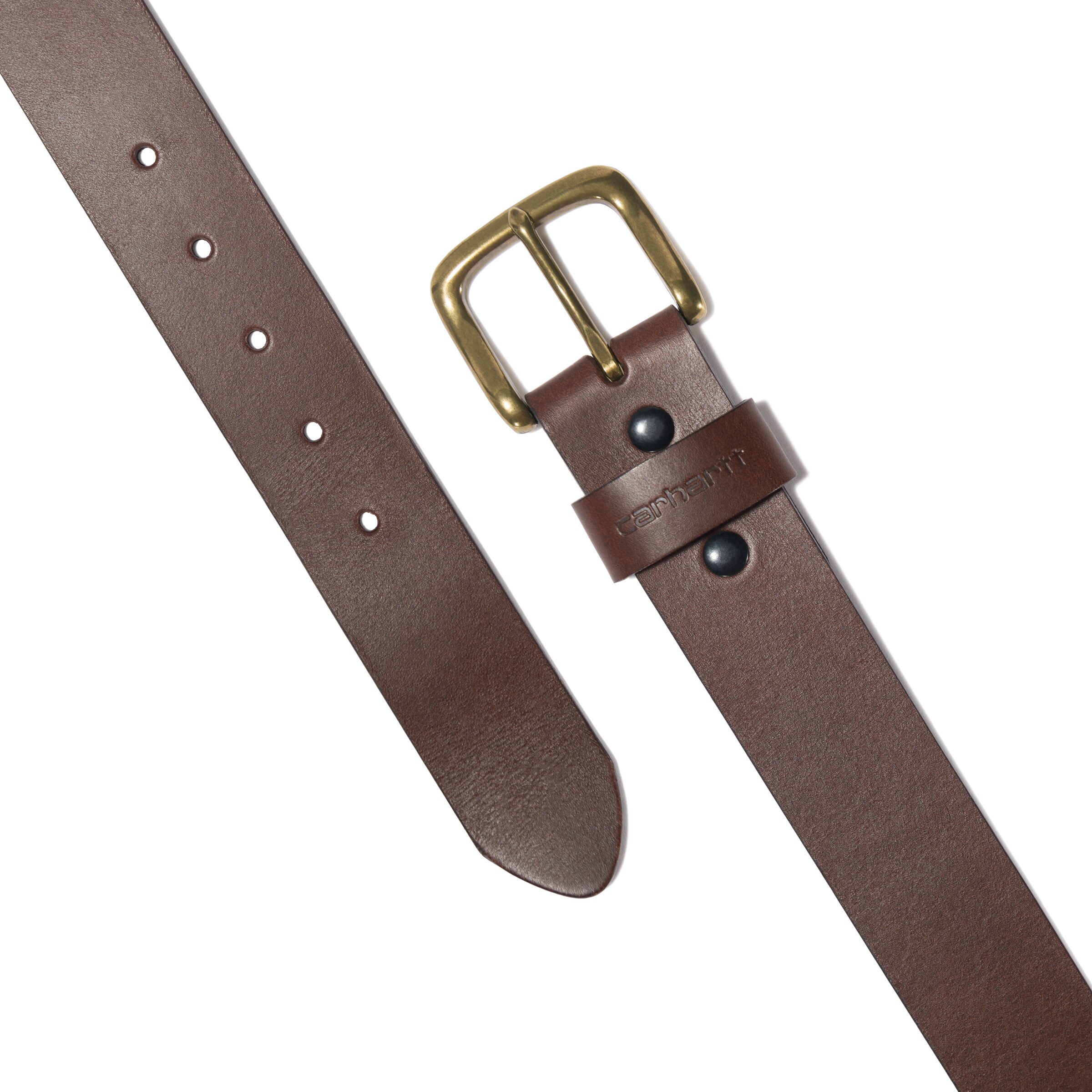 Carhartt Cinturón de Cuero/Nailon Café Unisex para Adultos - Grande A000550920109