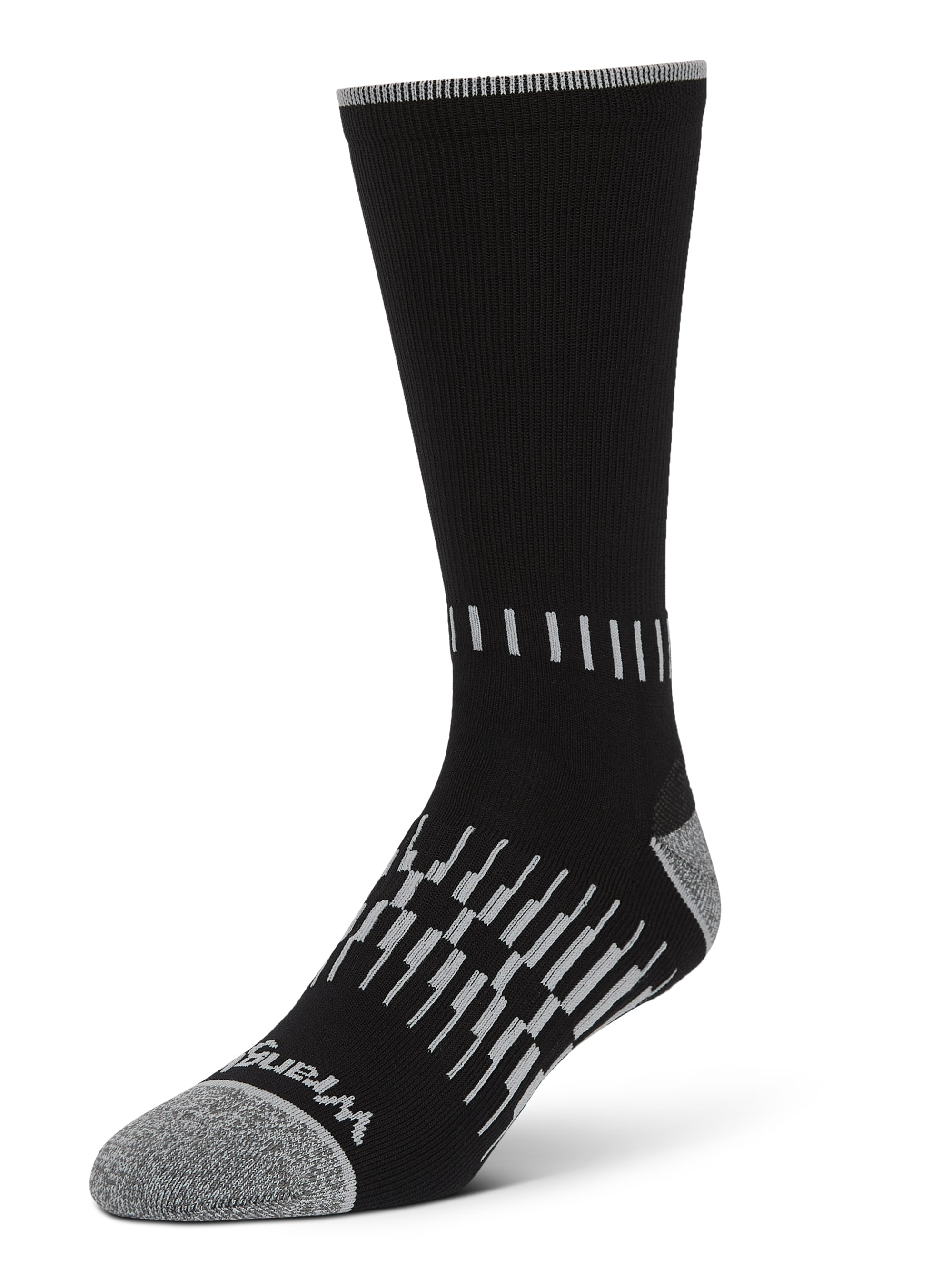Calcetines de tripulación de nailon para hombres de Wrangler, paquete de 4 pares de tamaño mediano