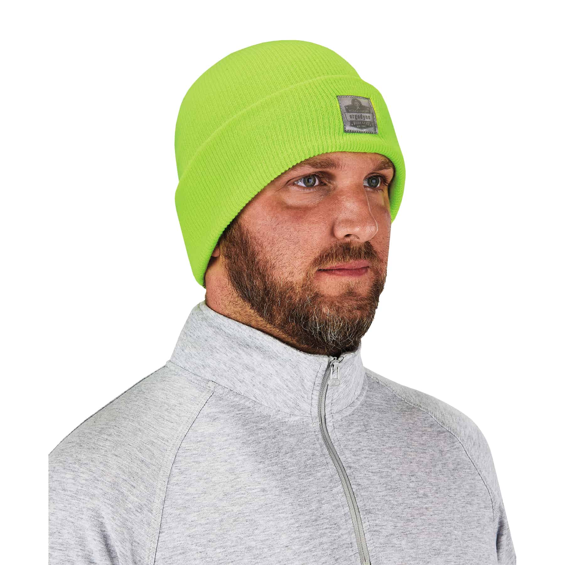Gorro de Punto Sintético Limón para Adulto sin género de Ergodyne 16806