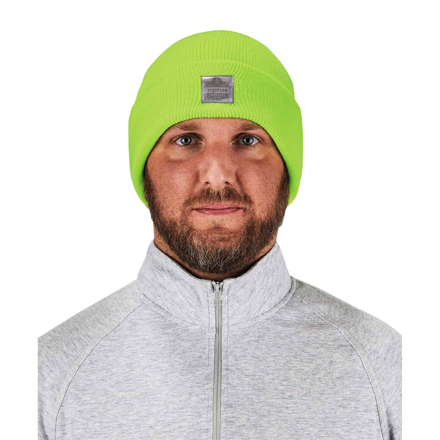 Gorro de Punto Sintético Limón para Adulto sin género de Ergodyne 16806