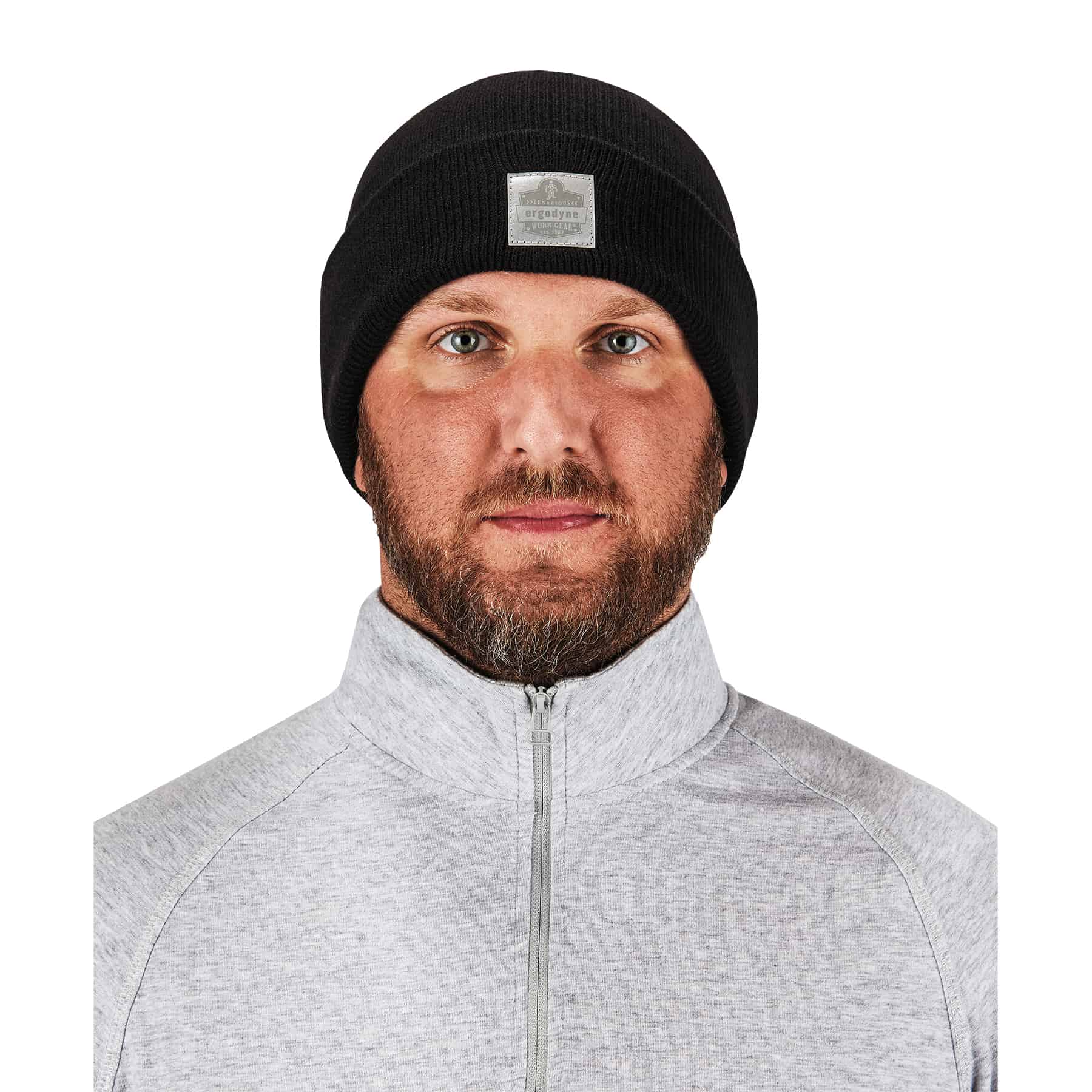 Gorro de punto sintético negro unisex para adultos de Ergodyne.