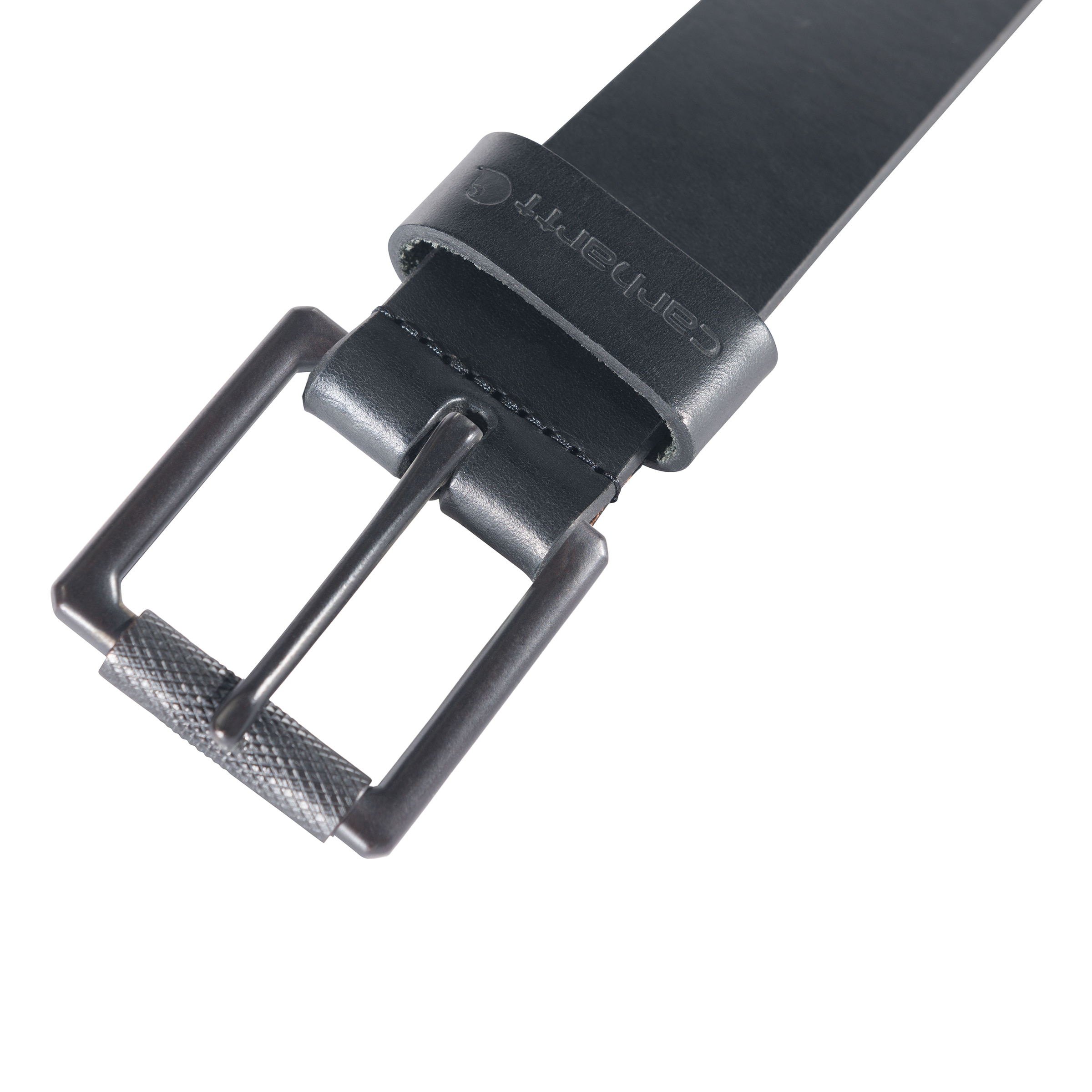 Cinturón de cuero/nylon negro unisex para adultos de Carhartt - Talla grande