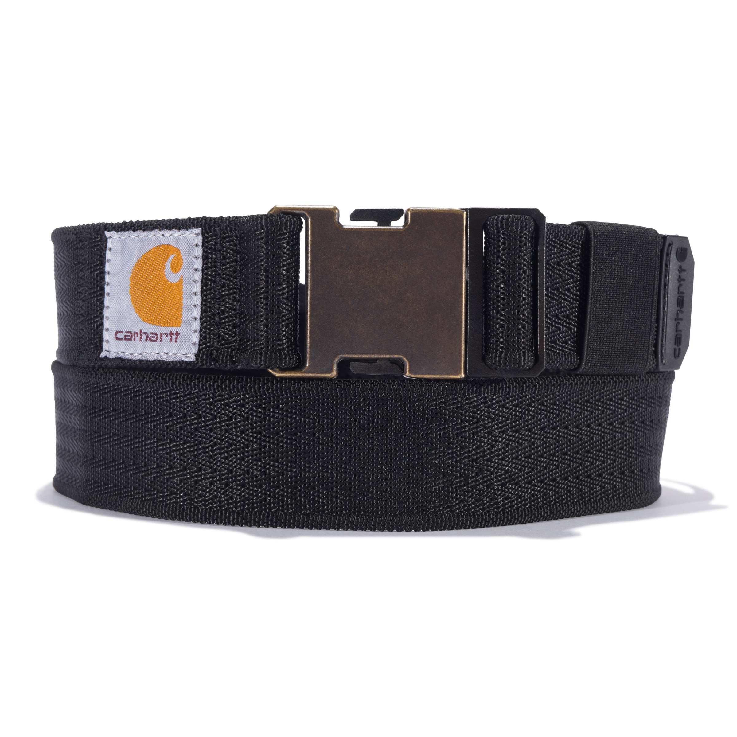 Cinturón de Nylon Negro Carhartt para Adulto Unisex - Talla Grande A000566000105
