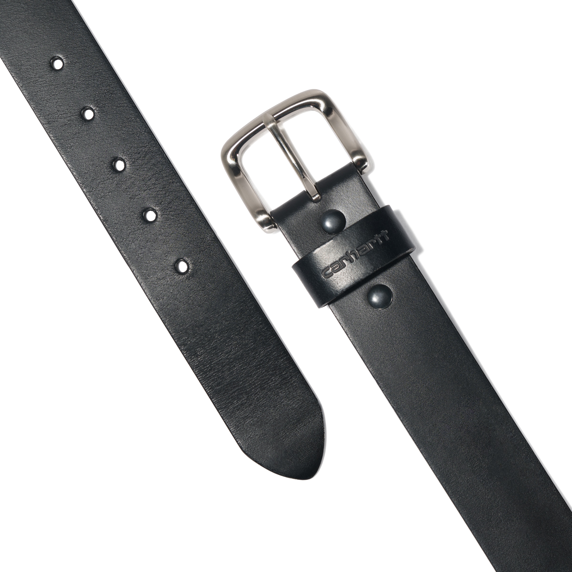 Cinturón de cuero/nylon negro unisex para adultos de Carhartt - Talla Grande A000550900117