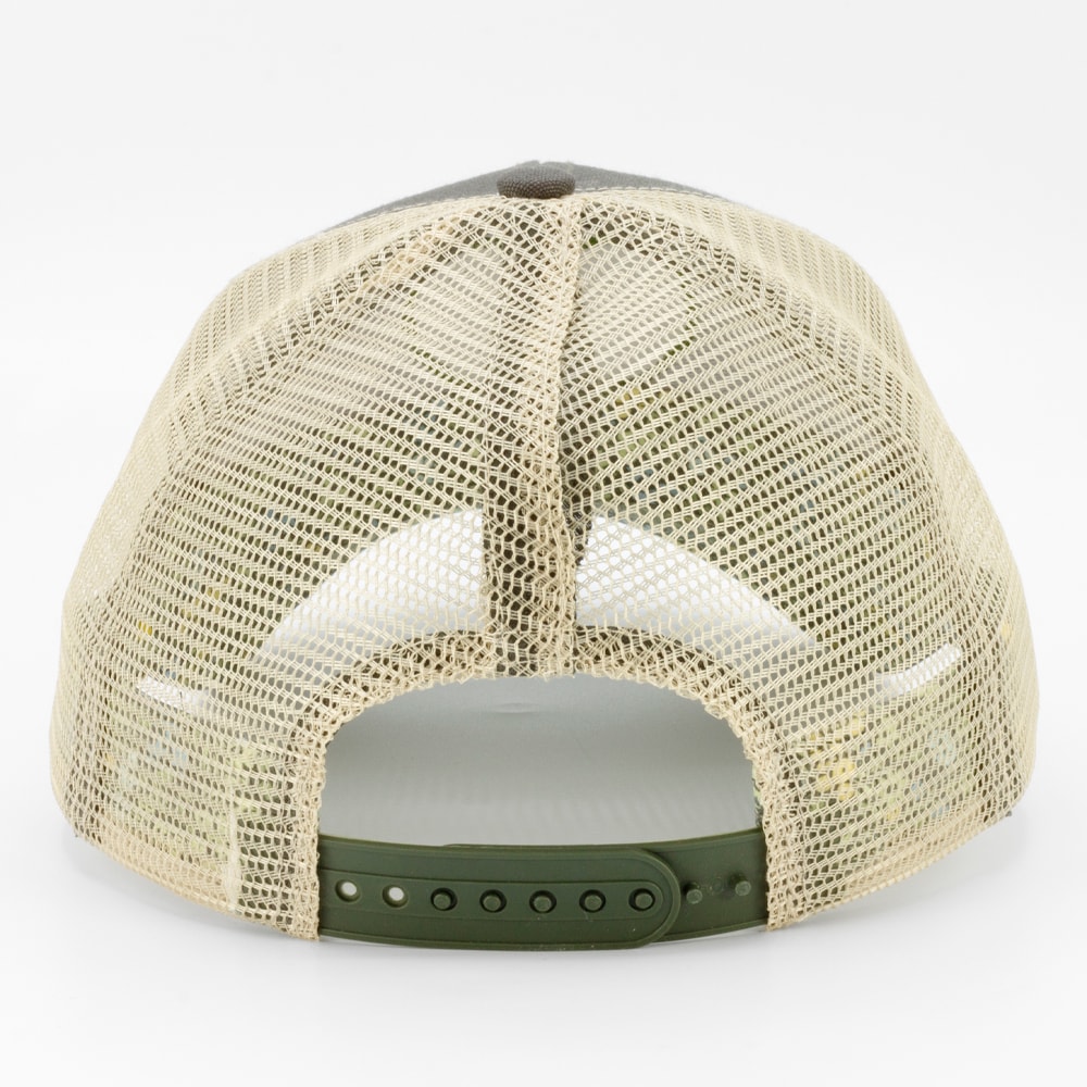 Gorra de béisbol de algodón verde/cáqui para mujer de Infinity Brands Modelo LOW-1206-LM