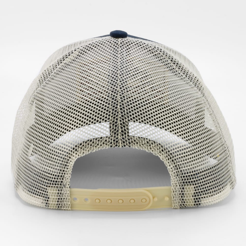 Gorra de béisbol de algodón en azul marino/caqui para hombre de Infinity Brands.