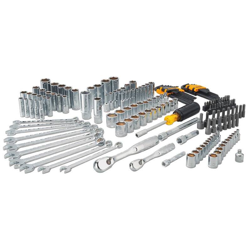 Set de herramientas mecánicas DEWALT (172 piezas) - DWMT81533