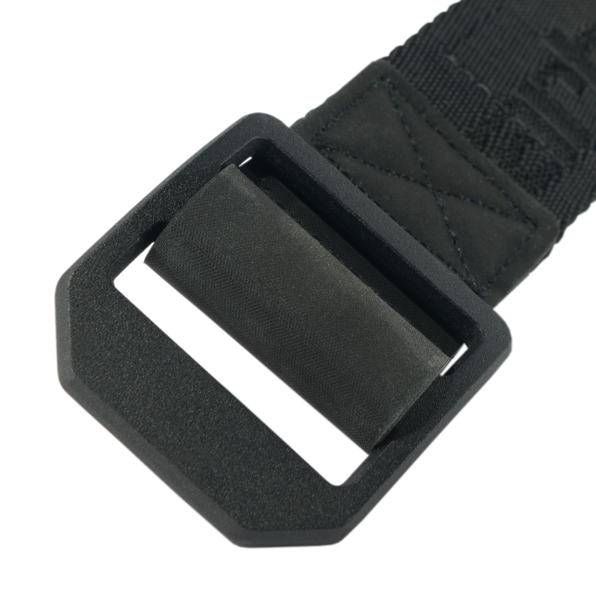 Cinturón de Nylon Negro para Adultos Unisex Talla Grande