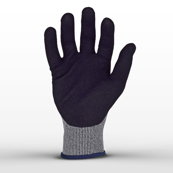 Guantes de trabajo resistentes al corte Azusa Safety, Nivel de corte A4, Gris/Negro, L-9 - BW4080