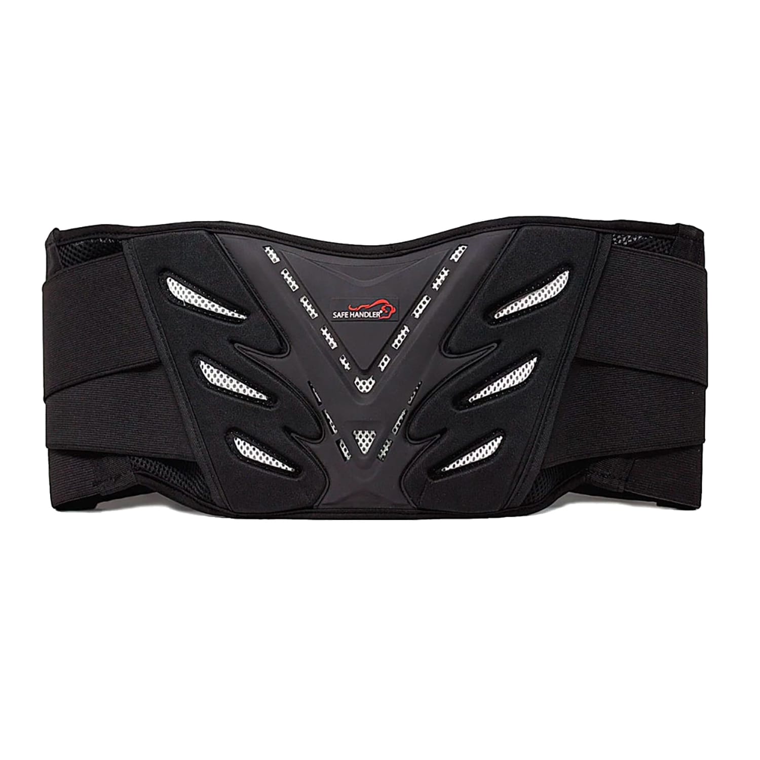 Soporte de espalda de polipropileno/spandex negro para adultos unisex extra grande Bison Life