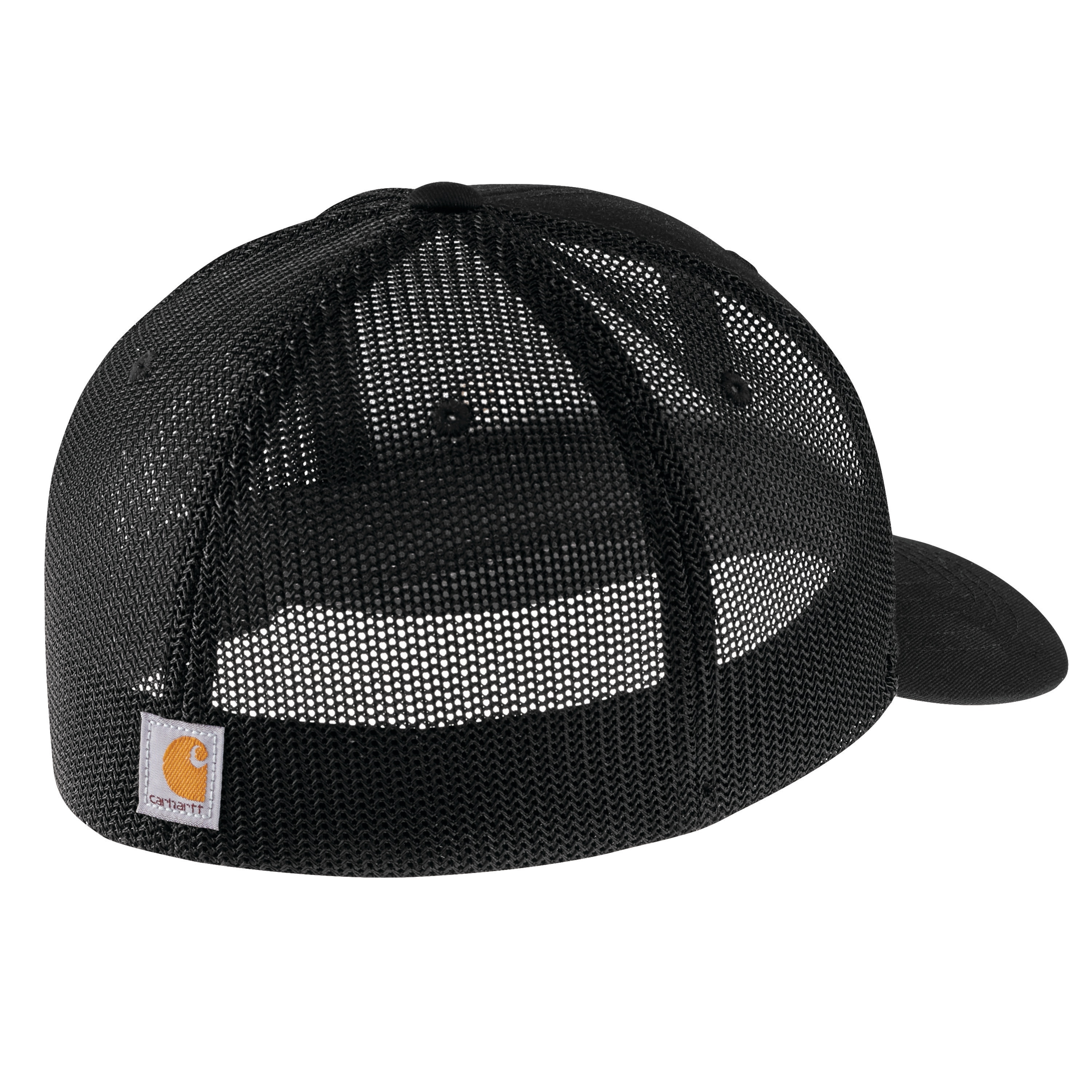 Gorra de béisbol de algodón negro para hombres de Carhartt - Talla Mediana 105353-N04M/L
