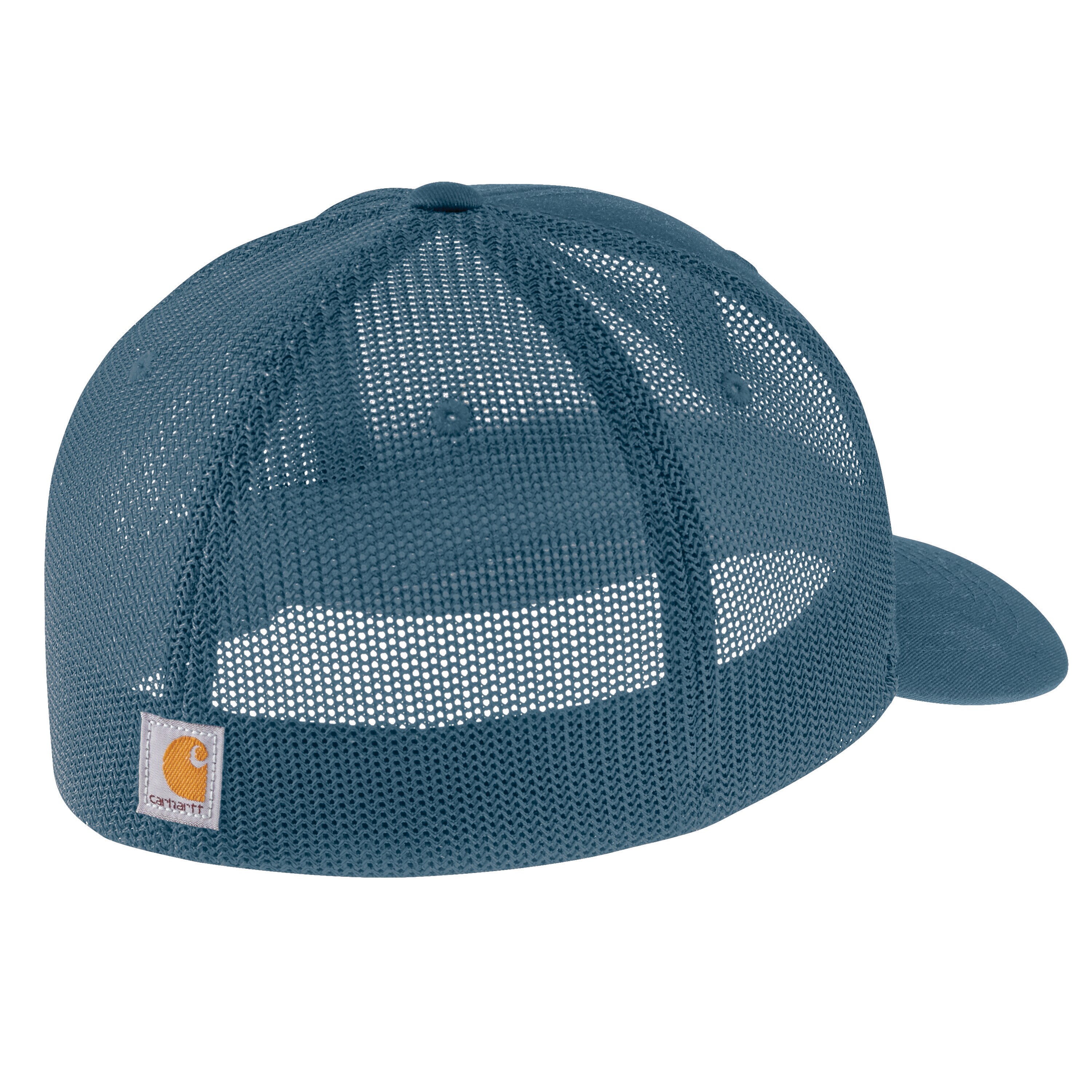 Gorra de béisbol de algodón azul tormenta para hombre de Carhartt Talla Mediana