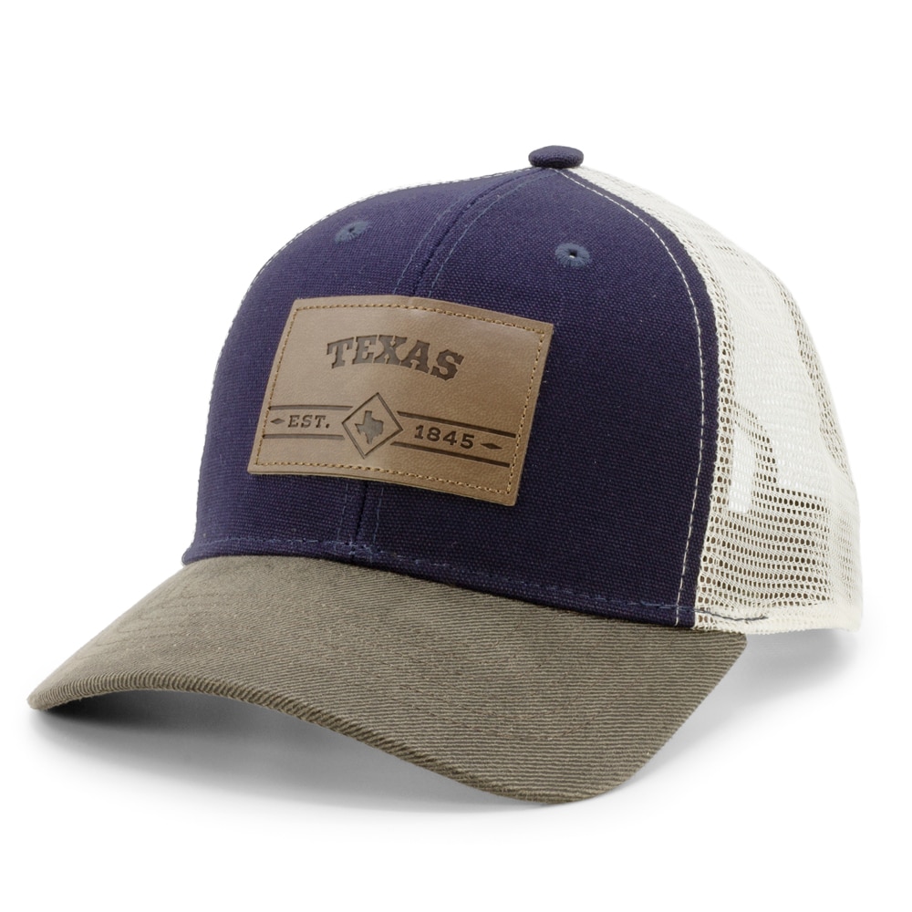 Gorra de béisbol de algodón en colores azul marino/ café/ caqui para hombres de Infinity Brands STA-TX-62