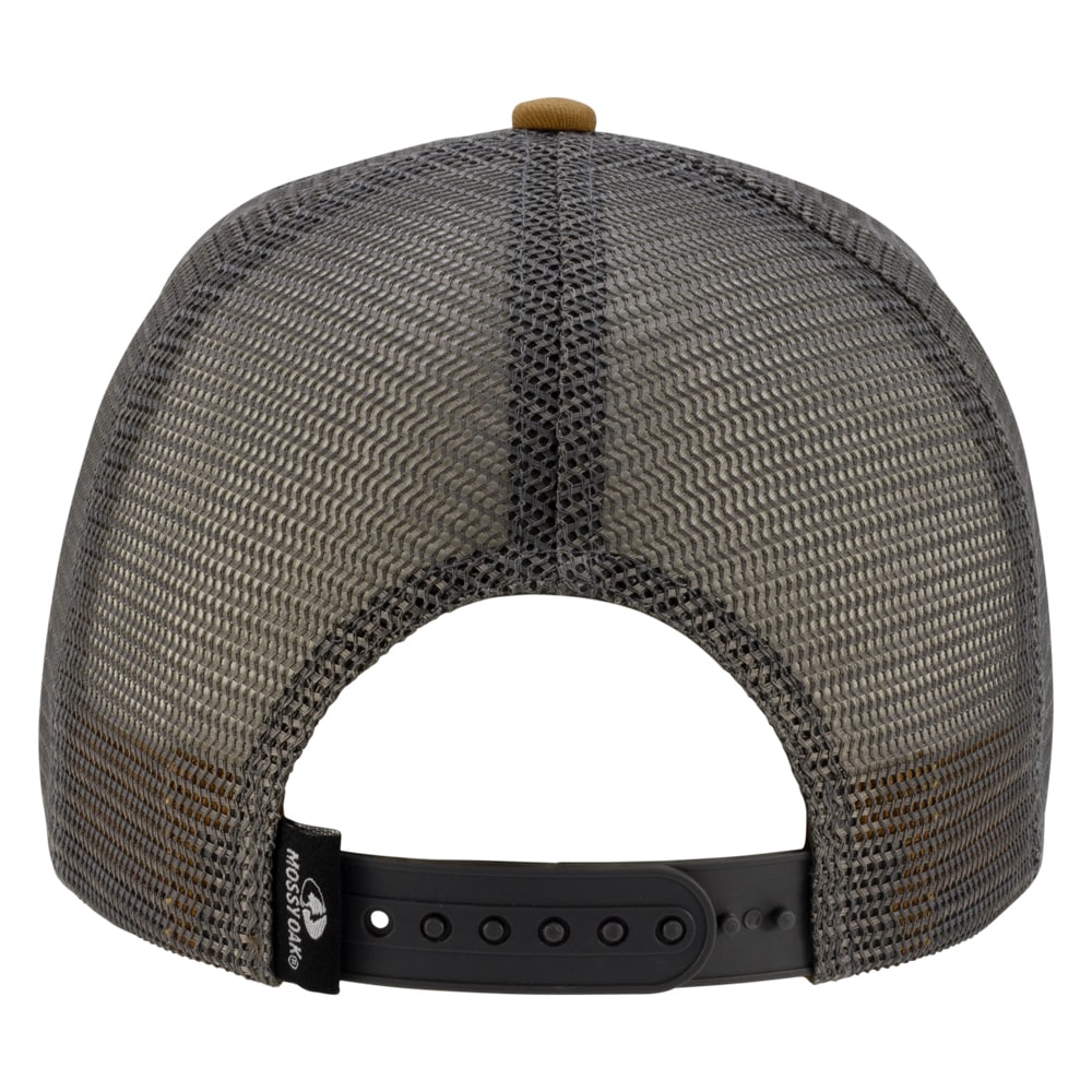 Gorra de béisbol de algodón/poliéster color caqui/gris 70/30 para hombre Mossy Oak MOK-765GSCA