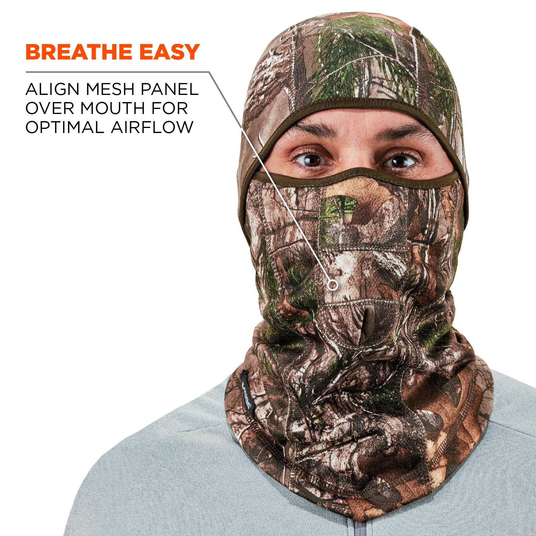 Balaclava Sintética N-Ferno Realtree Xtra 16833