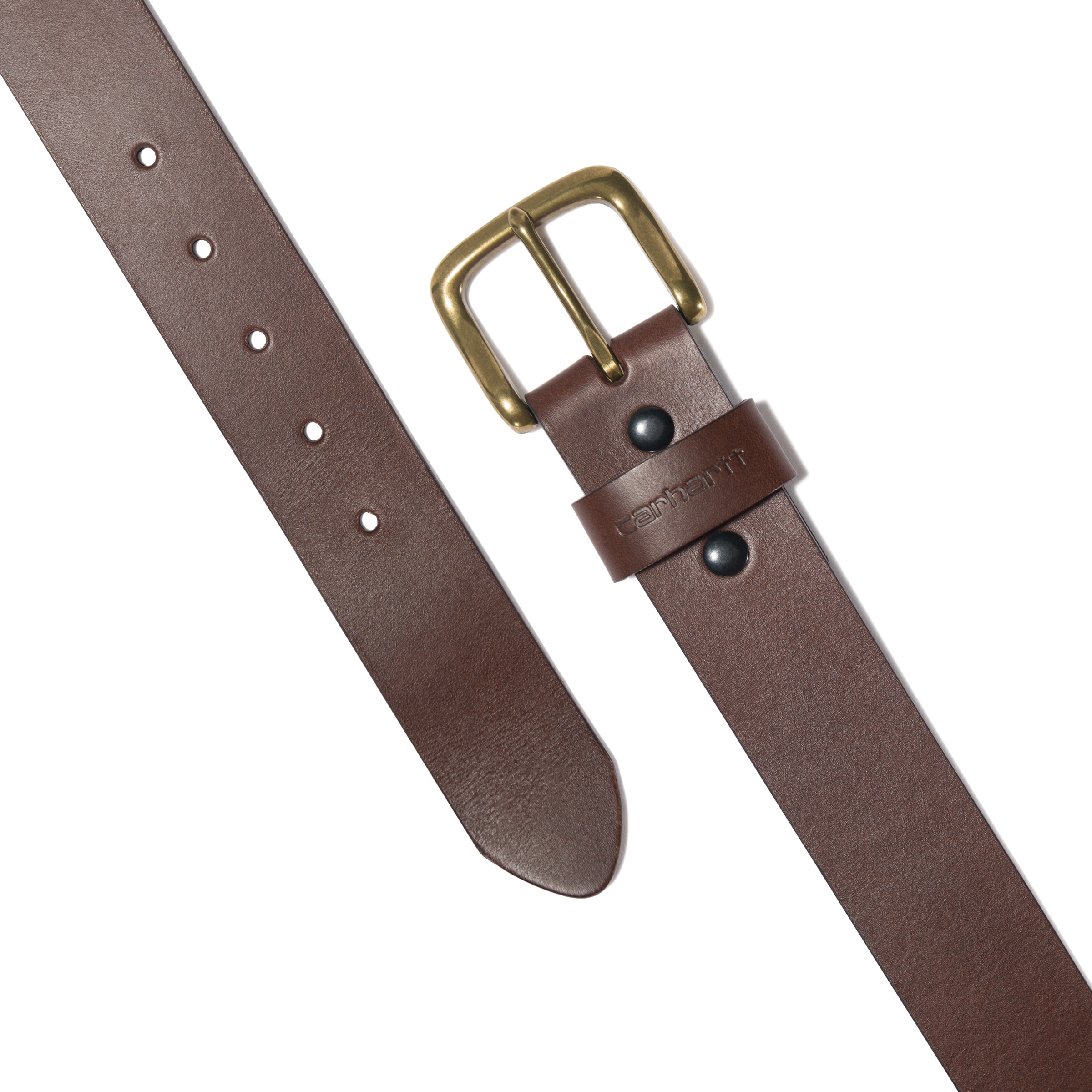 Cinturón de piel/malla marrón unisex para adulto de Carhartt - Grande