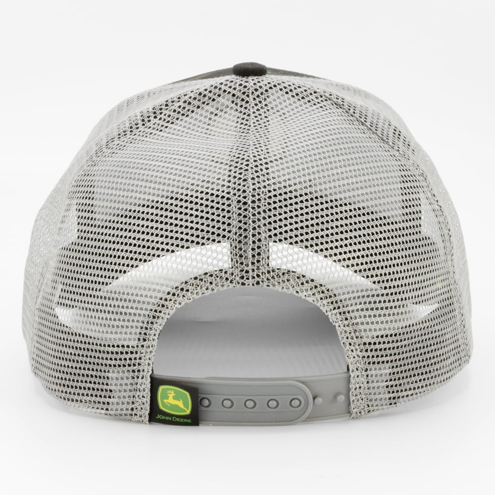 Gorra de béisbol de nylon multicamo/carbón para hombres de John Deere.