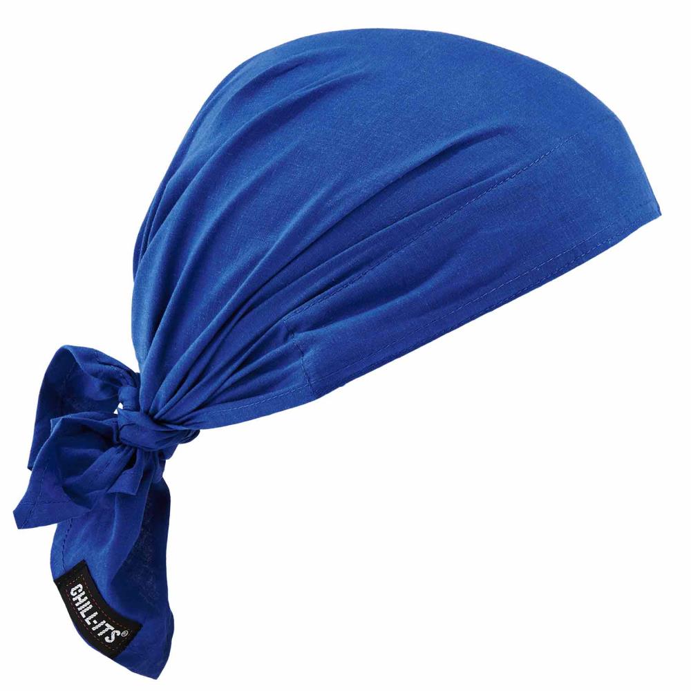 Gorra de Enfriamiento Sintético Azul Unisex para Adultos Chill-Its 12327