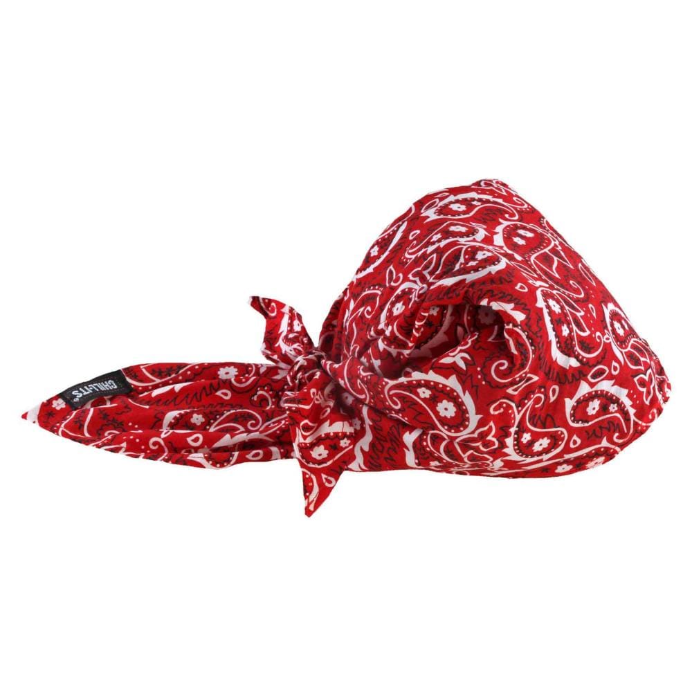 Gorro enfriador sintético unisex rojo estilo occidental Chill-Its para adultos