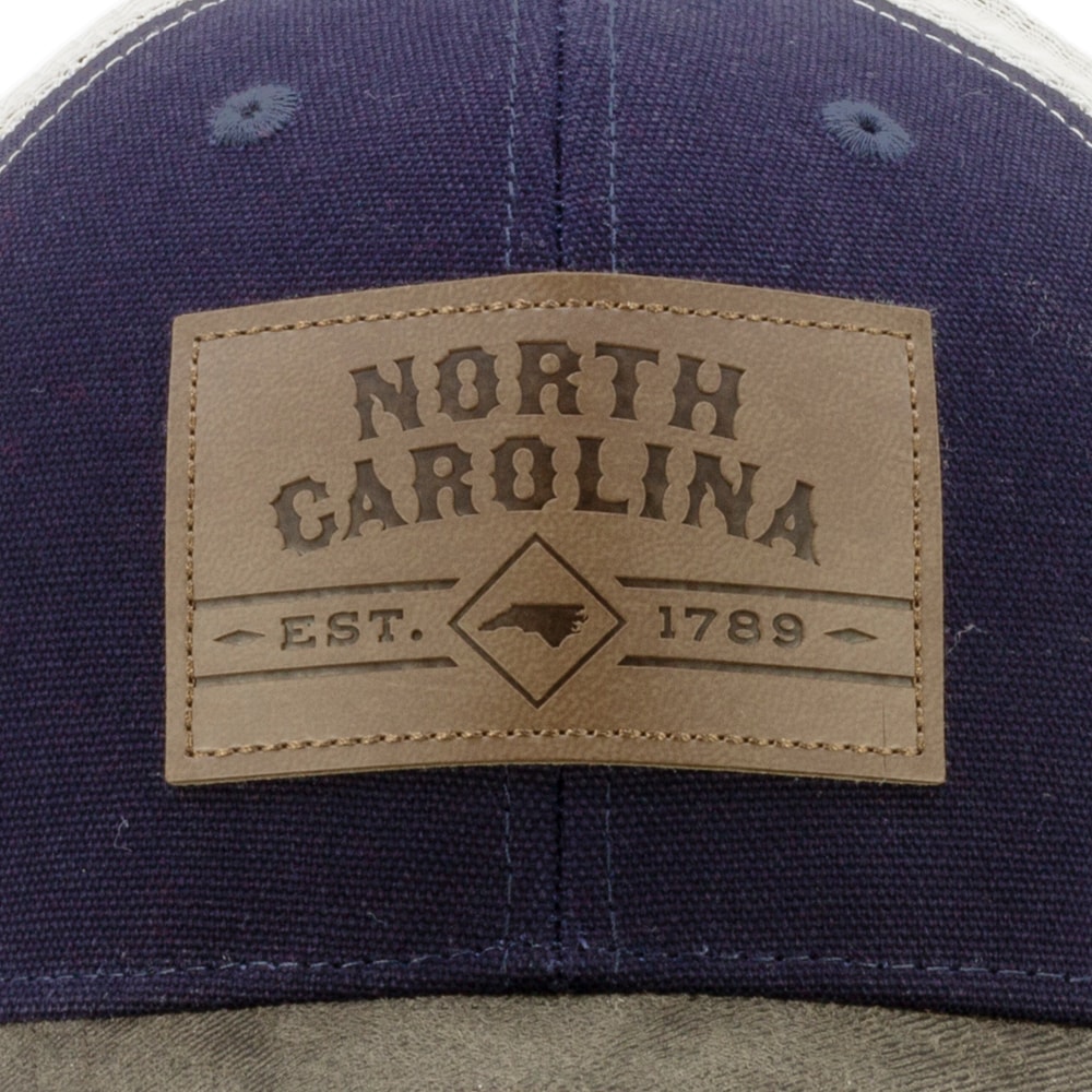 Gorra de béisbol de algodón para hombres en azul marino/marrón/caqui de Infinity Brands STA-NC-62