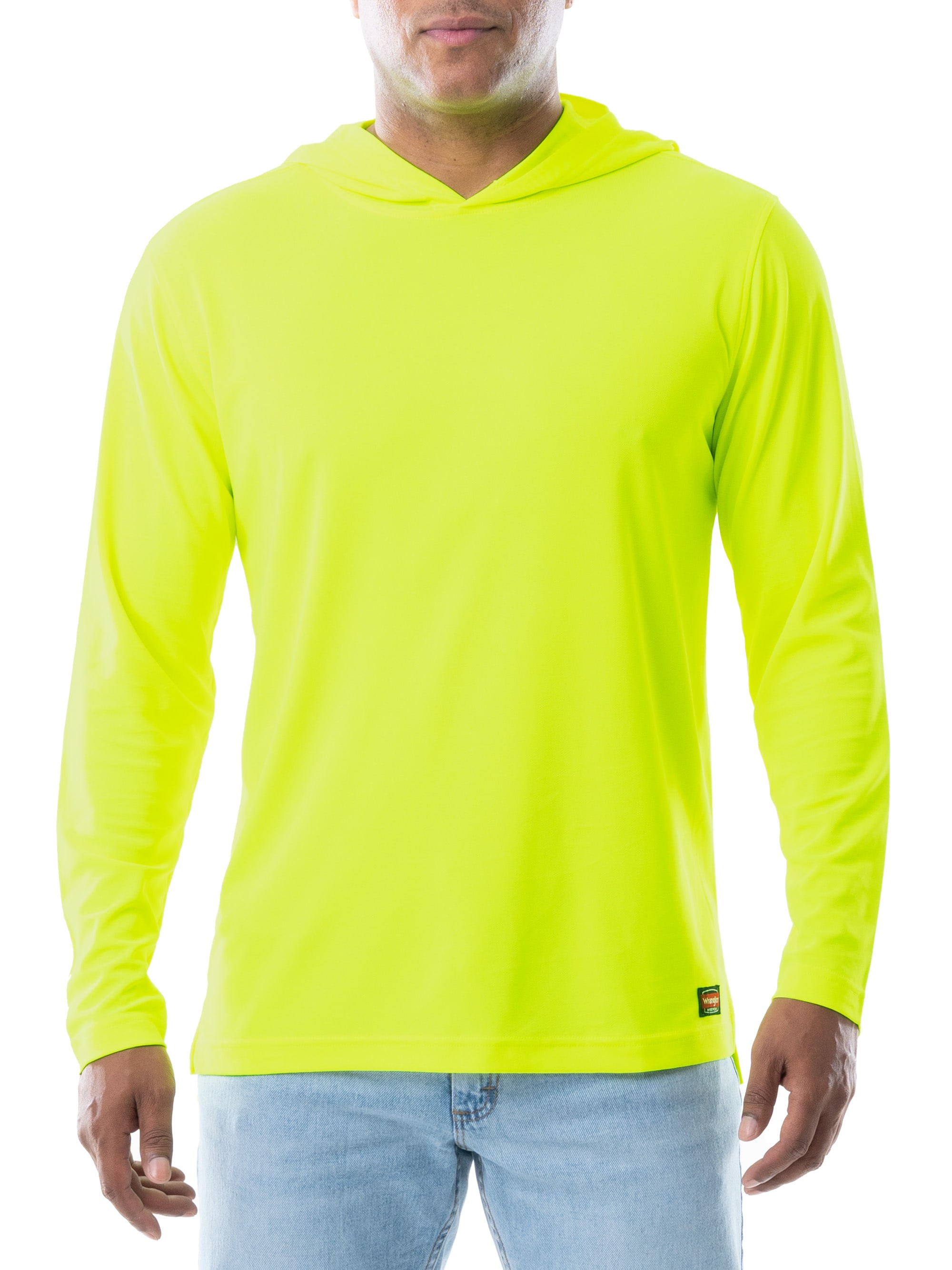 Sudadera con capucha de punto amarillo para hombre de Wrangler (XL)