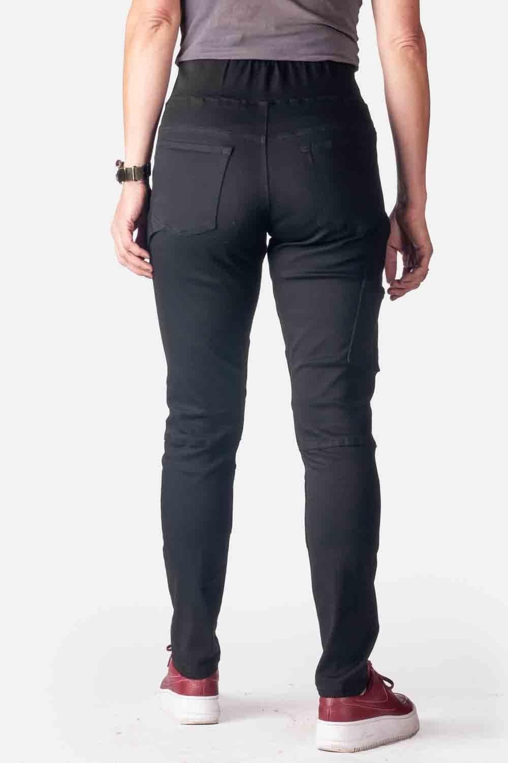 Pantalones de Trabajo Negros para Mujer de Dovetail Workwear (Talla 6/8 x 31)