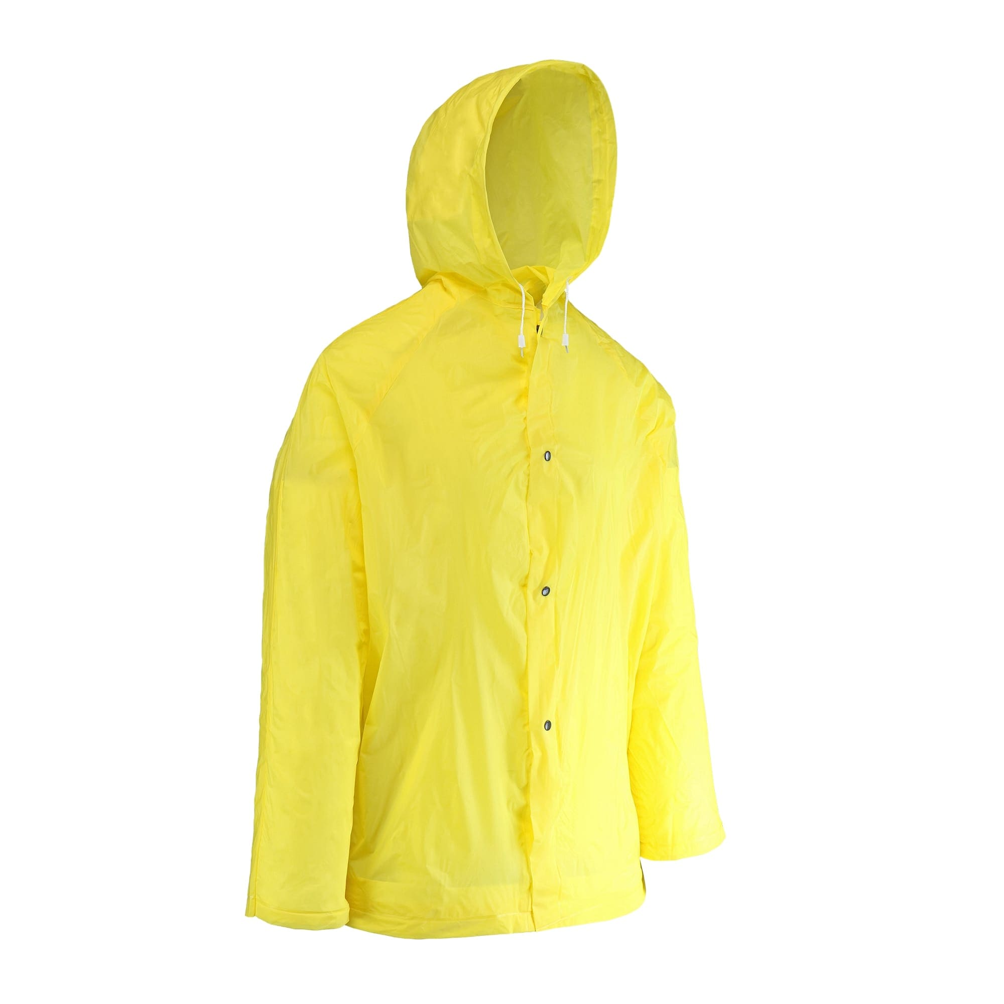 Conjunto de lluvia amarillo para hombre, talla grande, de 2 piezas de Seguridad SW44110-L