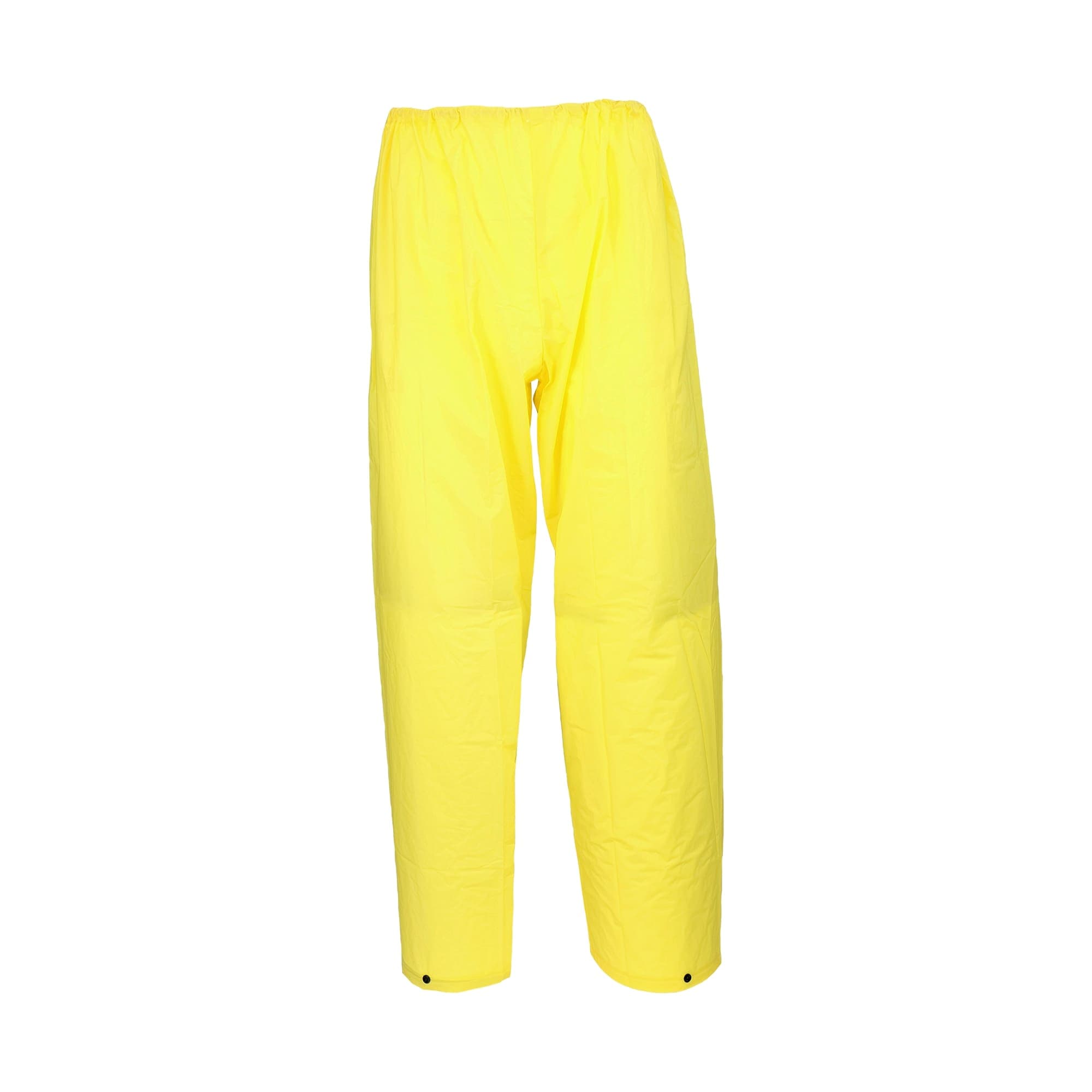 Conjunto de lluvia amarillo para hombre, talla grande, de 2 piezas de Seguridad SW44110-L