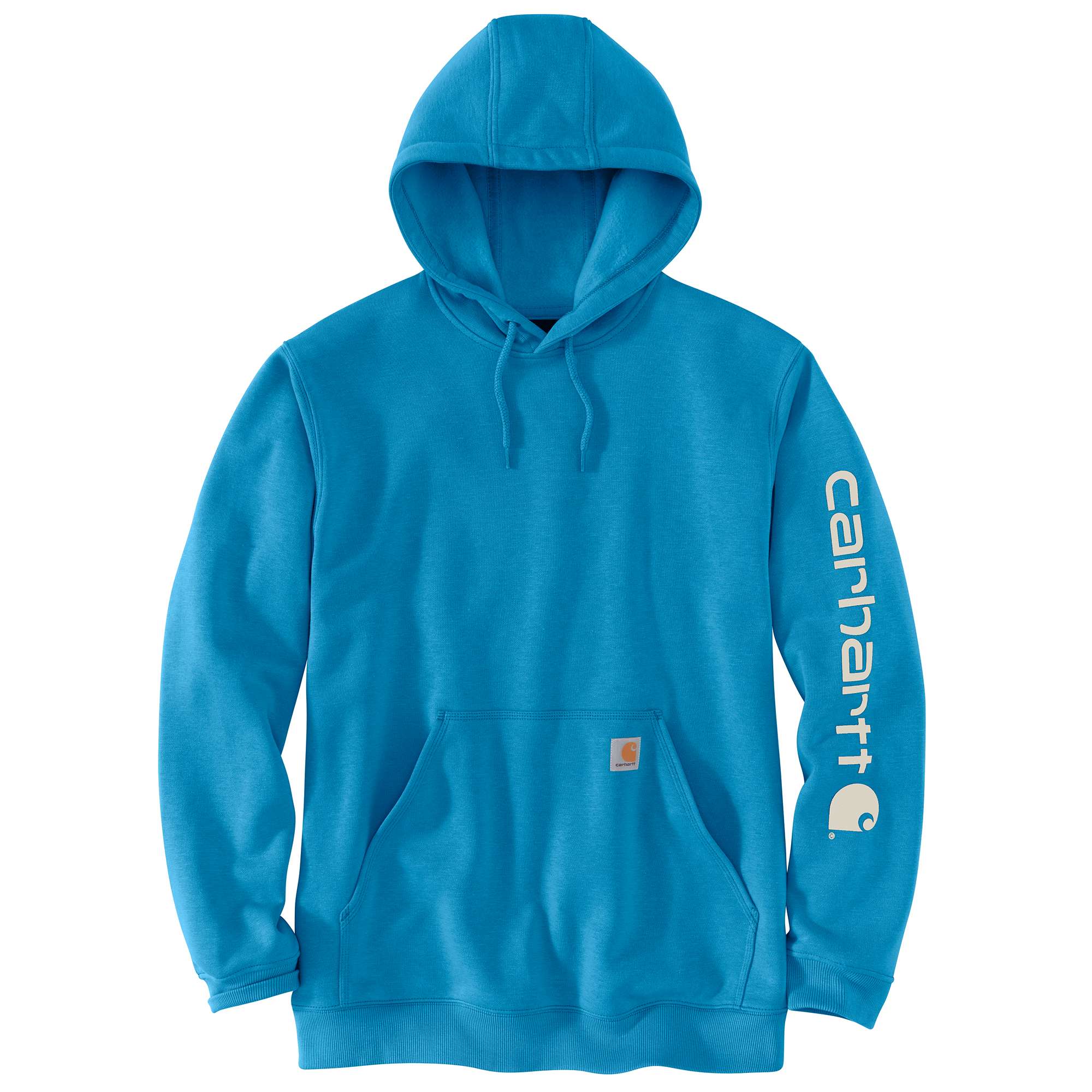 Sudadera azul de manga larga para hombre de Carhartt (Talla grande)