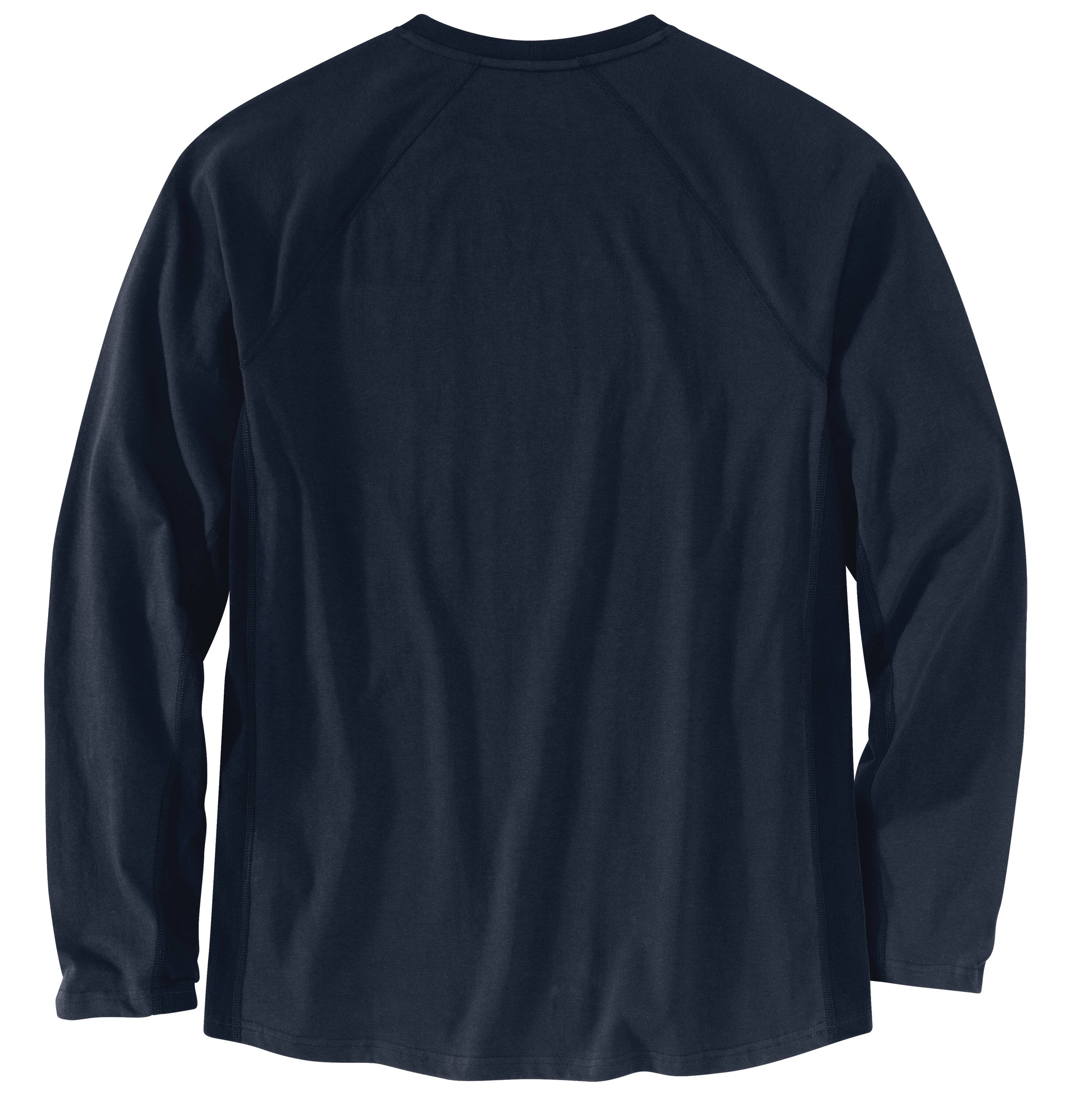 Playera de manga larga en jersey azul para hombre de Carhartt (Talla Grande)