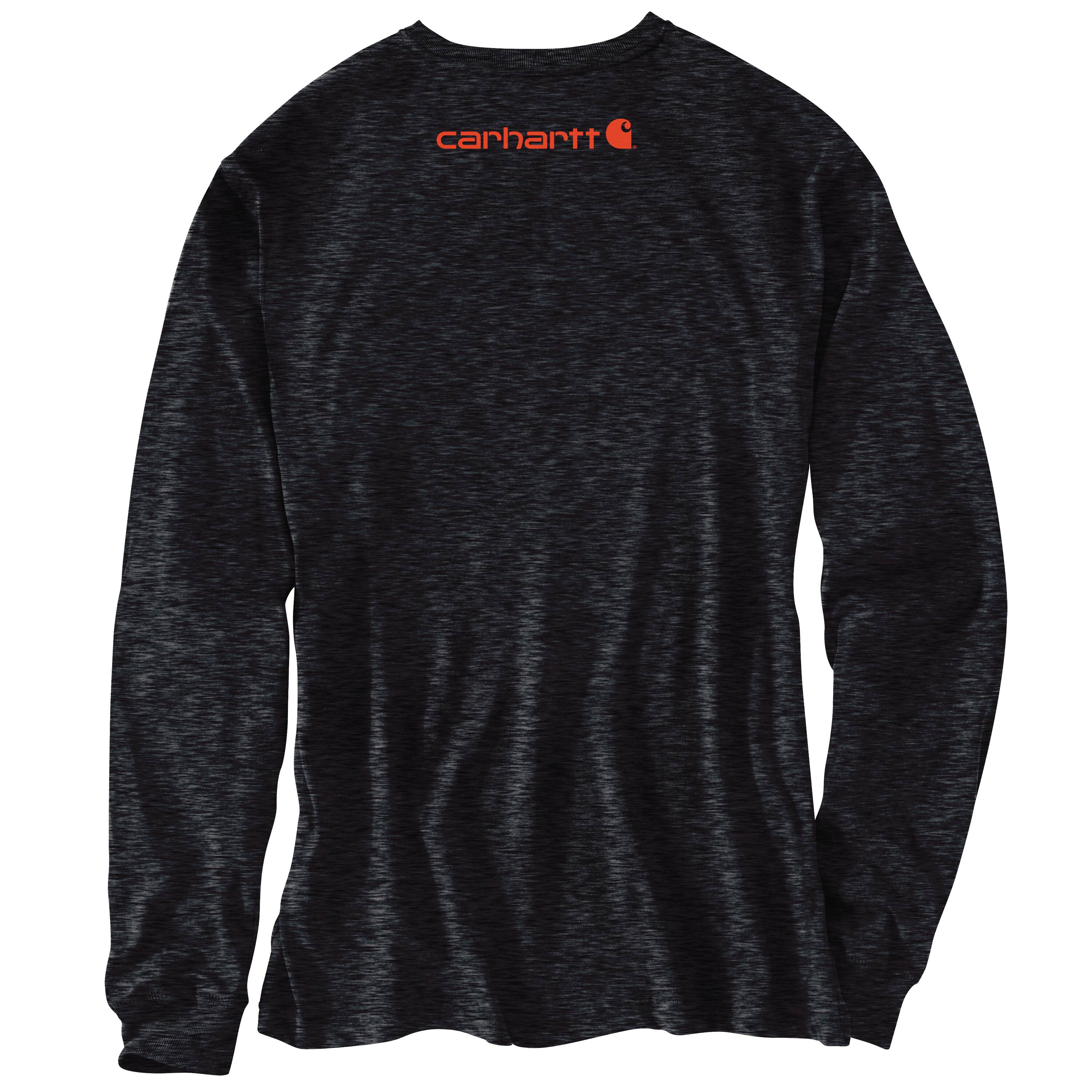Playera de manga larga de punto gris para hombre de Carhartt (Grande)