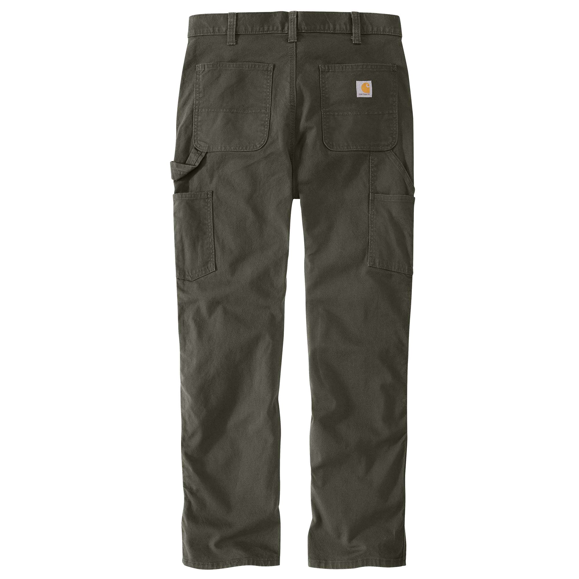 Pantalones de trabajo de lona color musgo para hombre de Carhartt con ajuste relajado (36 x 32) 103334-316W36L32