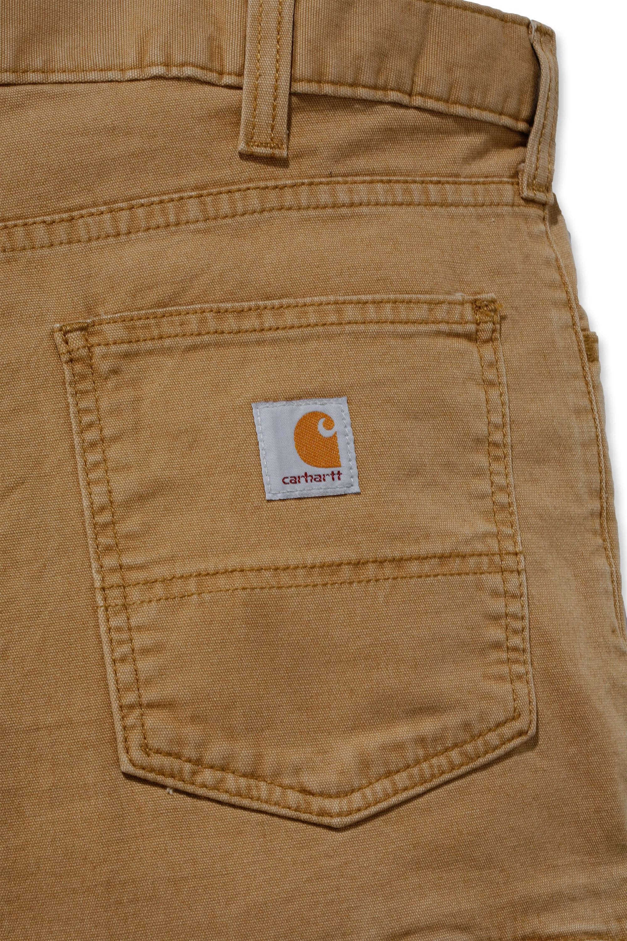 Pantalón Carhartt para Hombre de Ajuste Relajado en Lona de Hickory 36 x 32