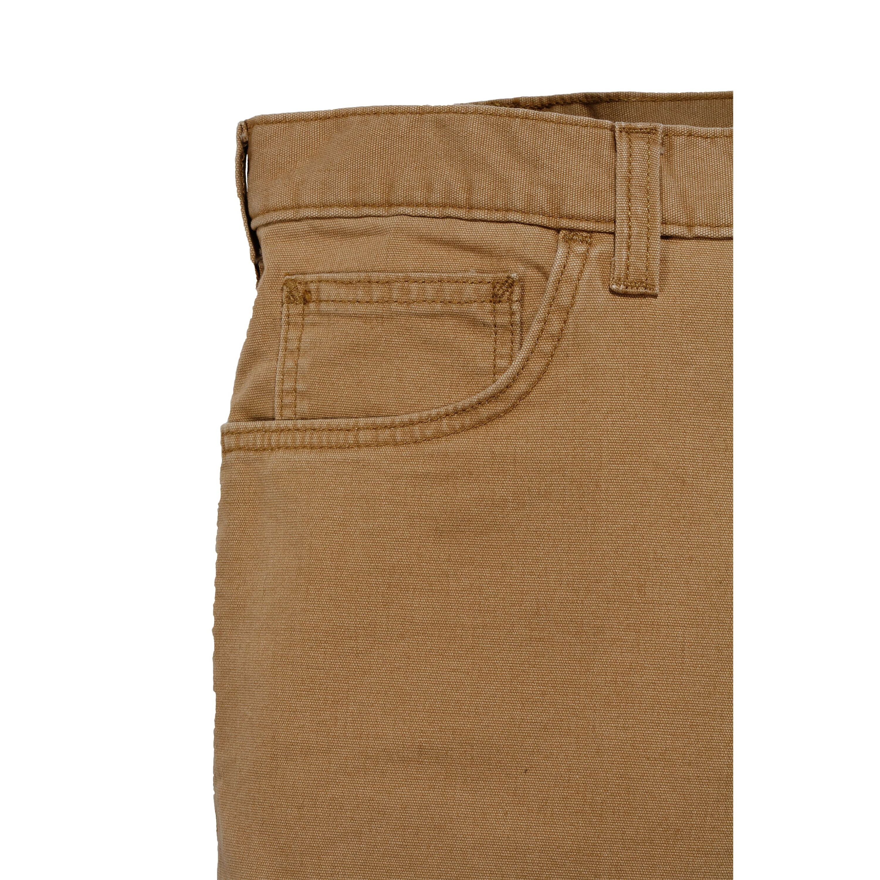 Pantalón Carhartt para Hombre de Ajuste Relajado en Lona de Hickory 36 x 32
