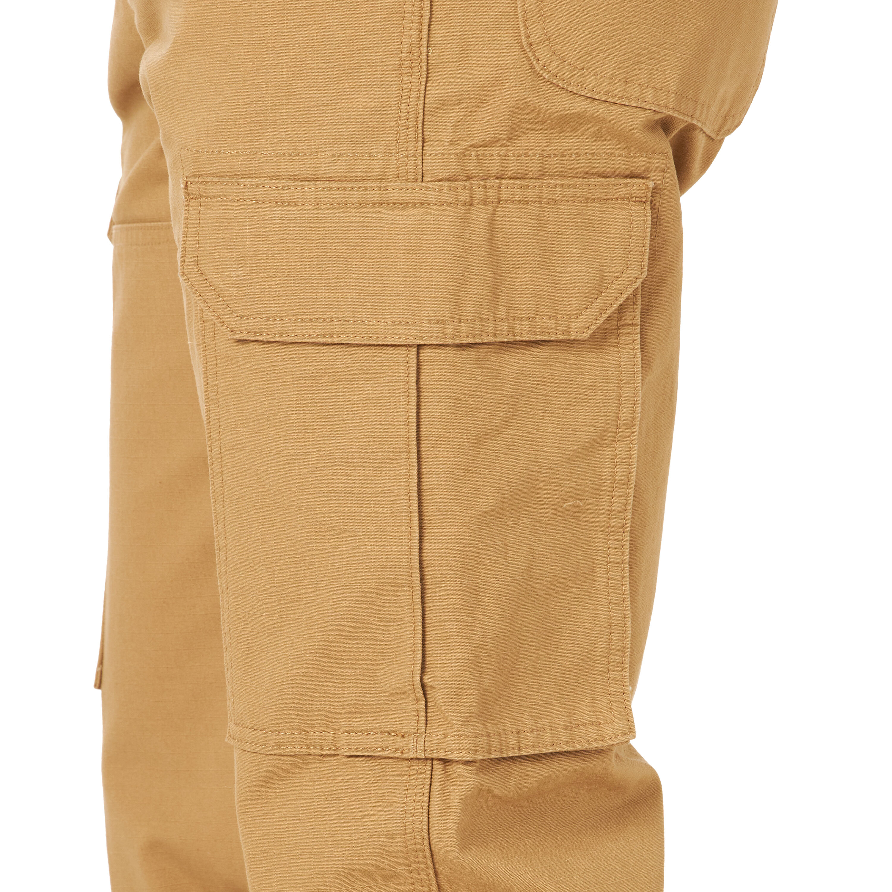Pantalones de trabajo de algodón texturizado estilo cargo para hombre de Wrangler, corte relajado, color Cuero Crudo ( 34 x 30 ) 10WMWR1RH-34X30