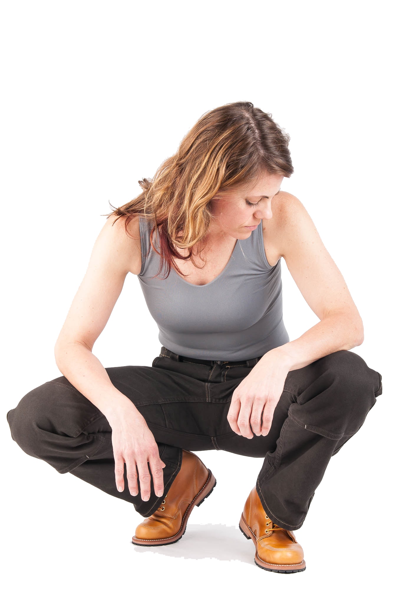 Pantalones de trabajo de lona color marrón oscuro para mujer de Dovetail Workwear (12 x 32)