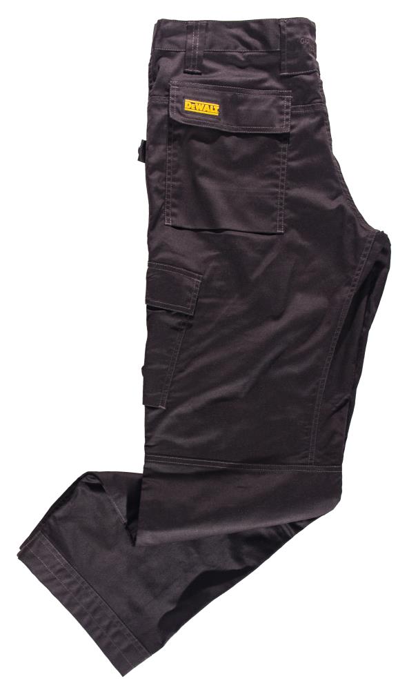 Pantalones de Trabajo Negros para Hombre DEWALT (38 x 33) DXWW50023-BLK-38/33
