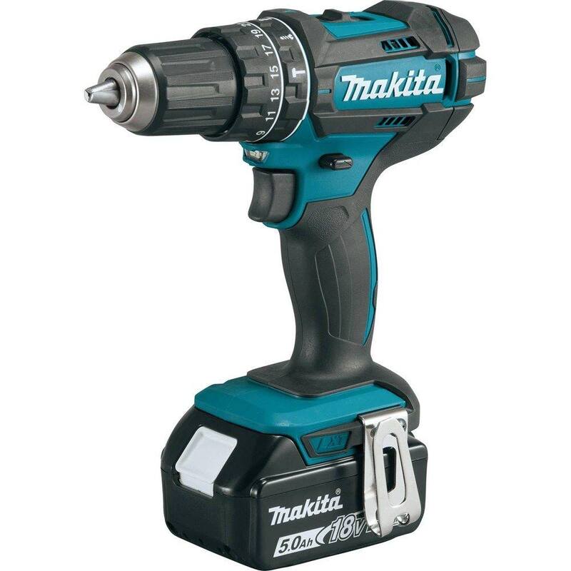 Martillo Taladro Inalámbrico Makita 18V LXT de Ion de Litio 1/2 pulg. (Herramienta solamente) - XPH10Z