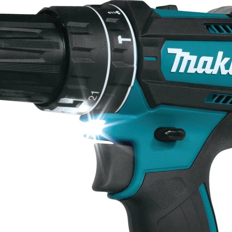 Martillo Taladro Inalámbrico Makita 18V LXT de Ion de Litio 1/2 pulg. (Herramienta solamente) - XPH10Z